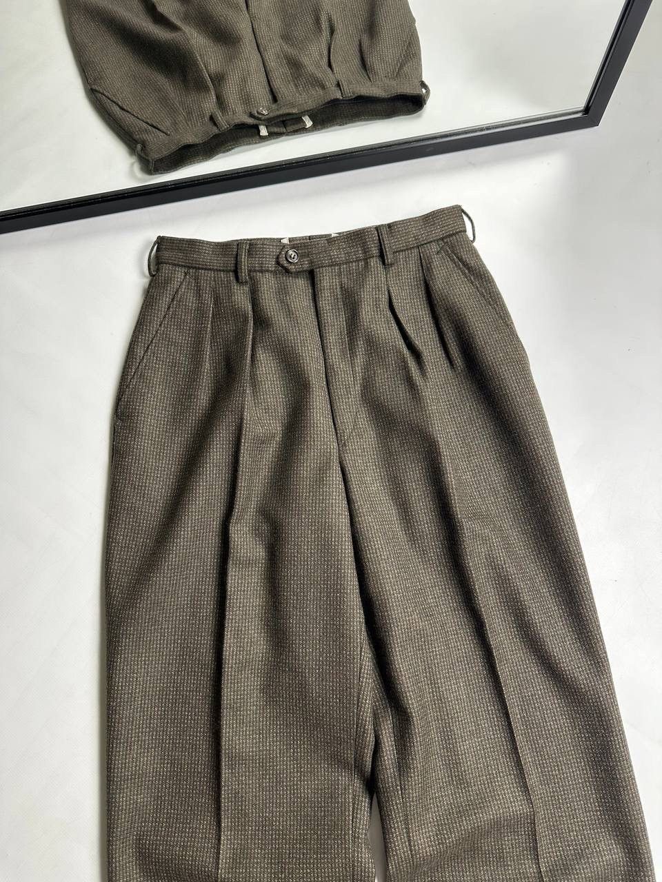 Bogner 80s West Germany Bogner Wool Trouser Old Money Classic Size US 31 - 4 Thumbnail