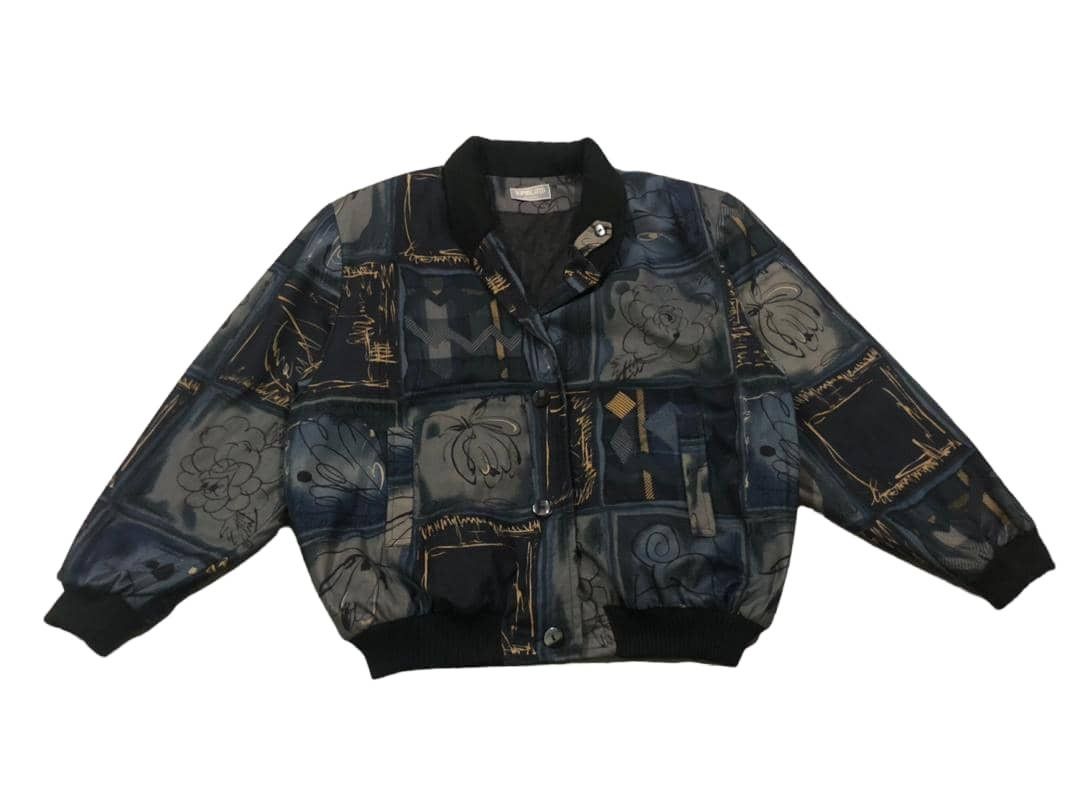 Beauty Beast Japanese Sophiscated Full Print Bomber Jacket Style Size M / US 6-8 / IT 42-44 - 1 Thumbnail