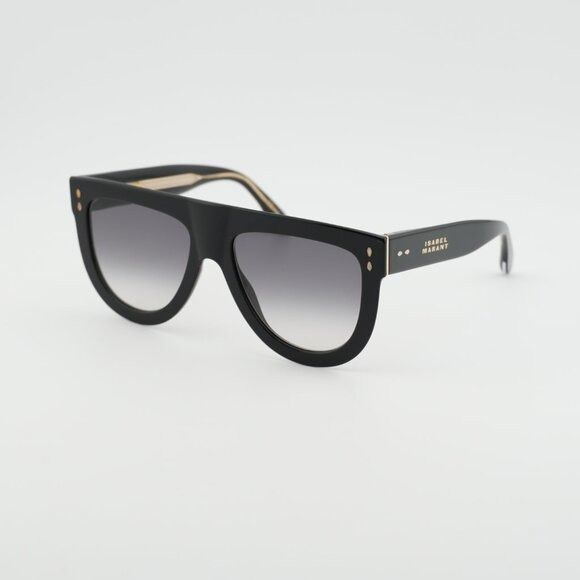 Isabel Marant Isabel Marant IM 0075/S 0807 9O Sunglasses Black Aviator Size ONE SIZE - 9 Thumbnail