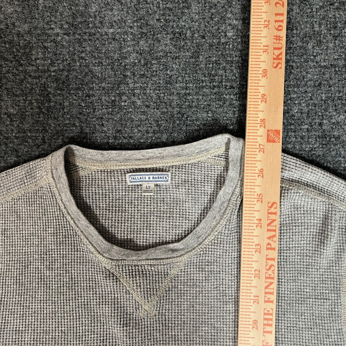J.Crew Wallace & Barnes Waffle Crewneck Sweatshirt Size US L / EU 52-54 / 3 - 6 Thumbnail