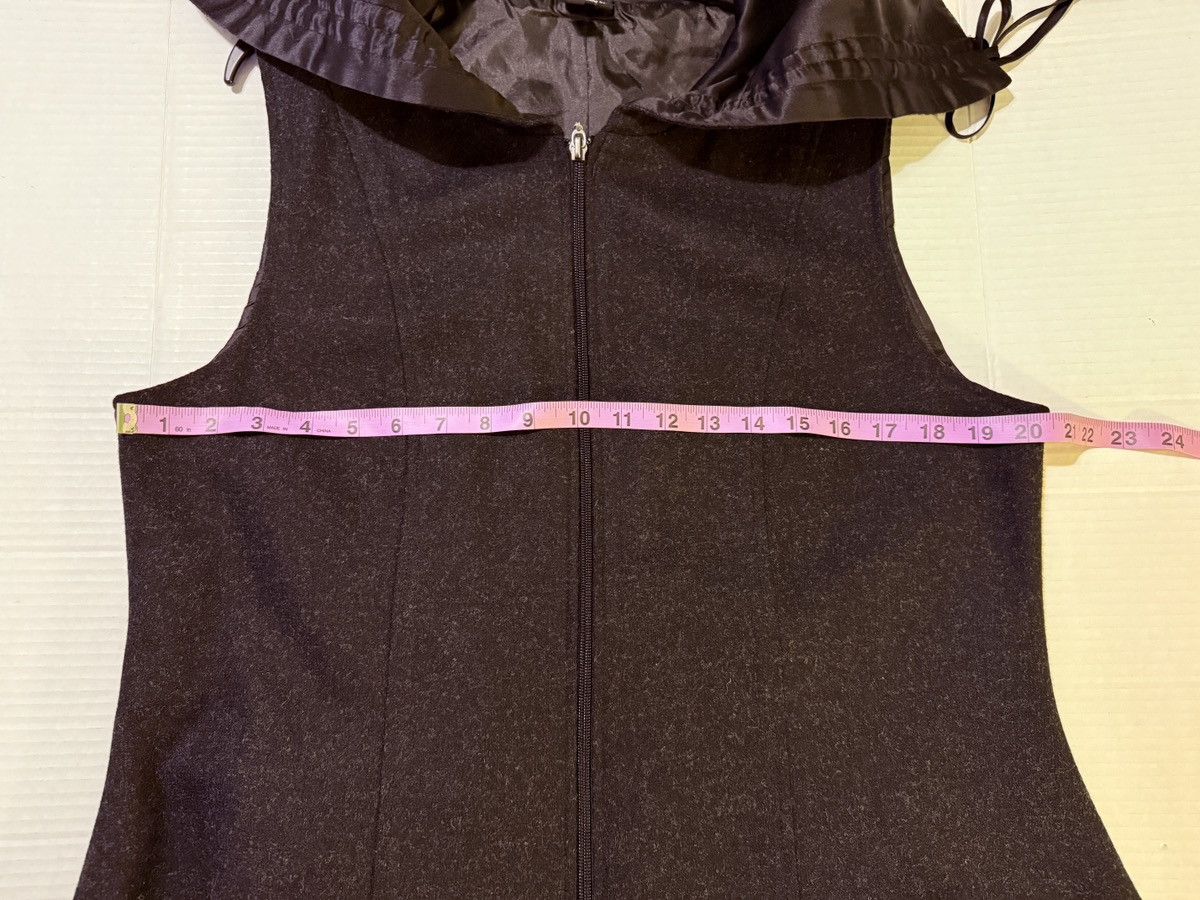 Other CoVelo Clothing Poppy Black Wool Sleeveless Jacket Vest Size L / US 10 / IT 46 - 10 Thumbnail