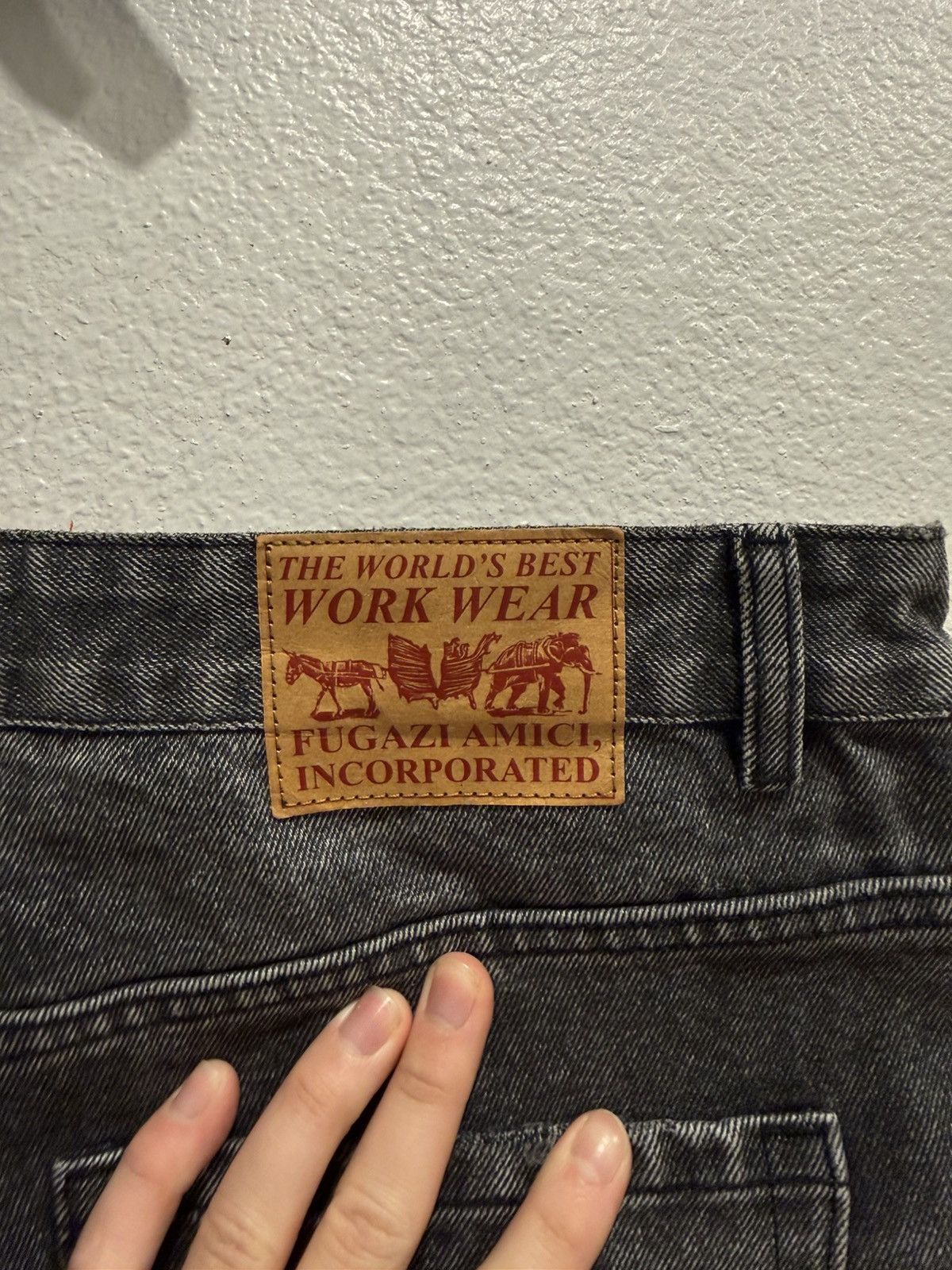 Fugazi Fugazi Rivet Denim size XL / 36 Size US 36 / EU 52 - 4 Thumbnail