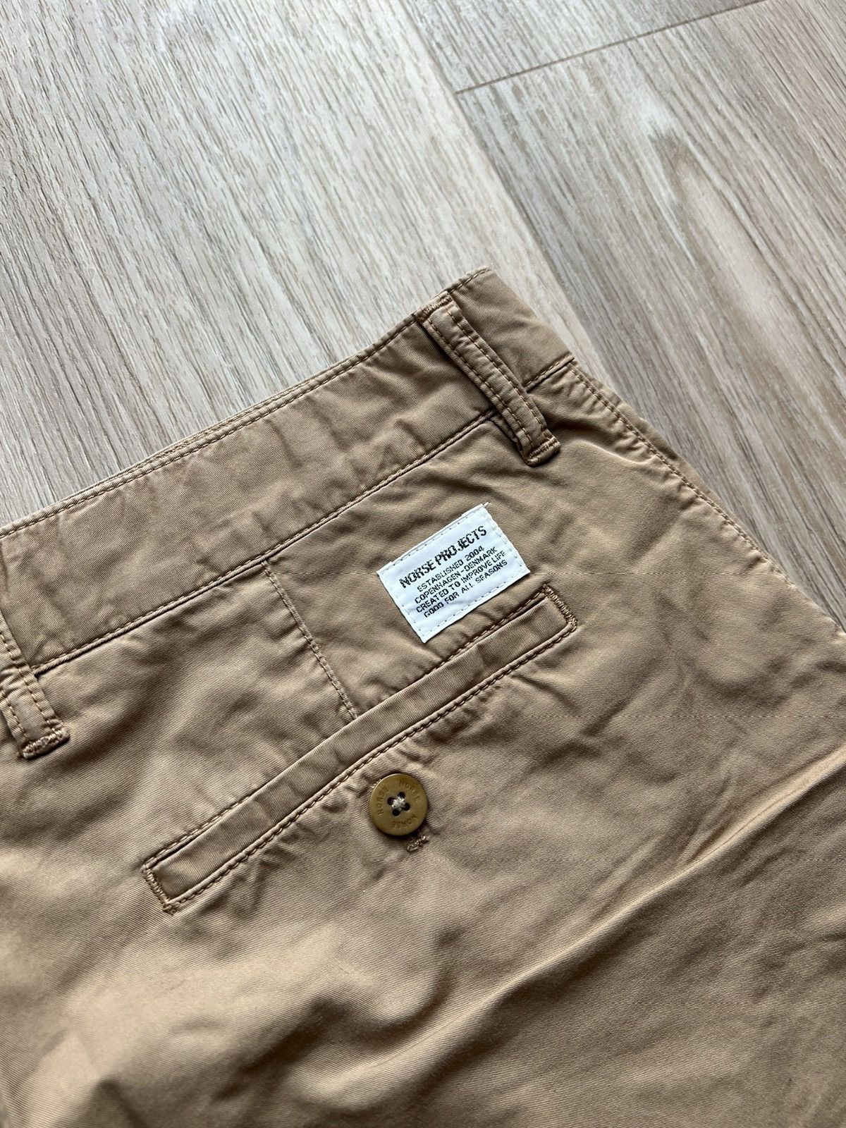 Norse Projects Norse Projects Classic Chino Shorts Size US 31 - 7 Thumbnail