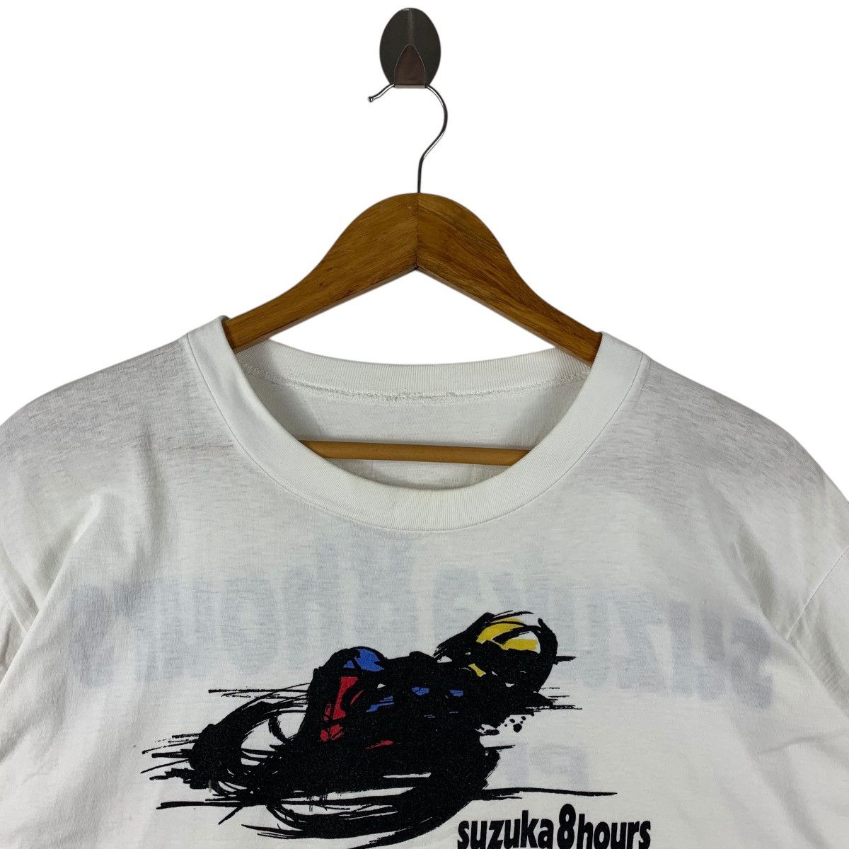 Vintage Vintage 90s SUZUKA 8 HOURS CIRCUIT Racing tee Size US L / EU 52-54 / 3 - 2 Thumbnail