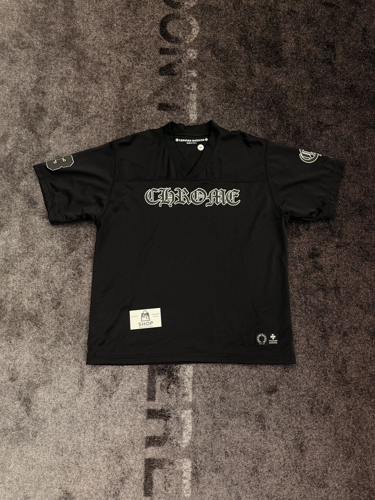 Chrome Hearts CHROME HEART - MESH WARM UP JERSEY | Grailed