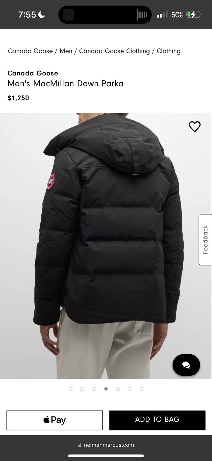 Canada Goose Canada Goose Men's MacMillan Down Parka Size US XL / EU 56 / 4 - 17 Thumbnail