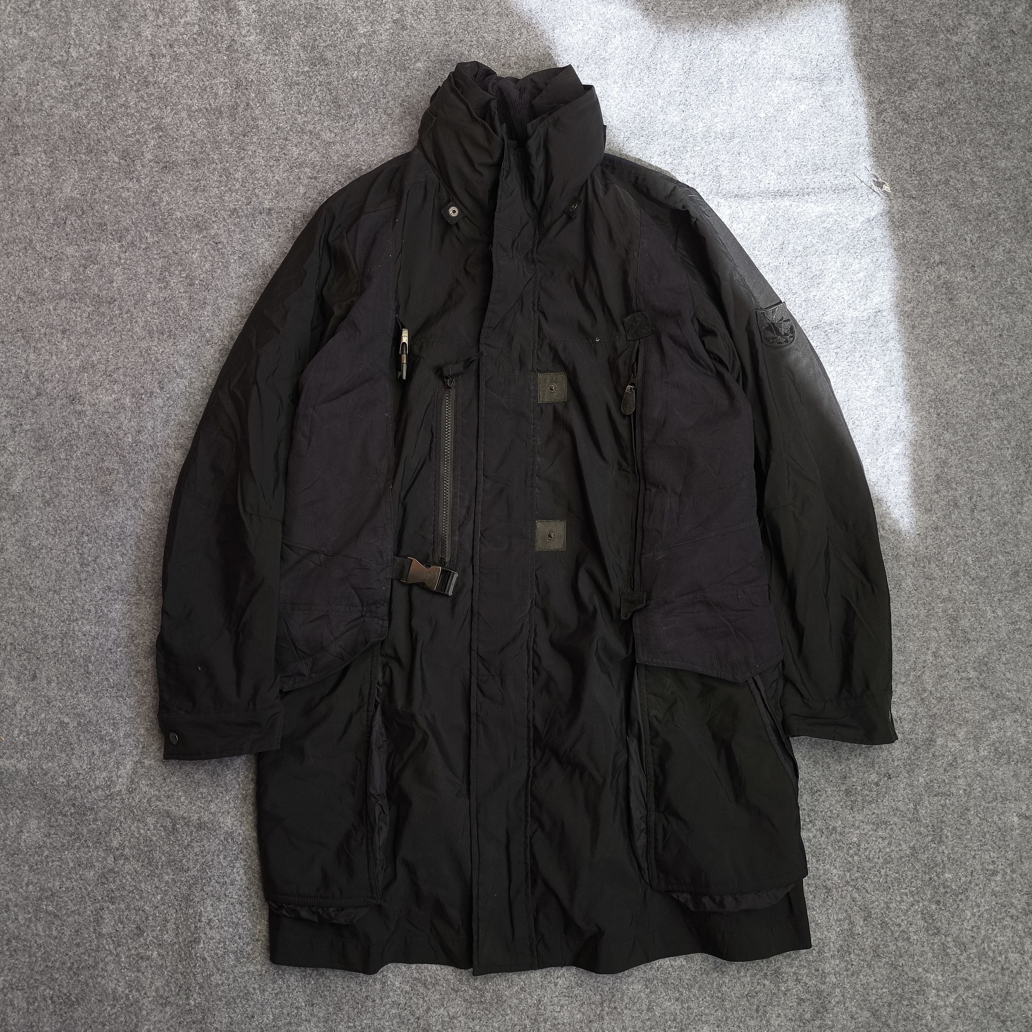 90s marithe francois girbaud dufdle coat pocketable