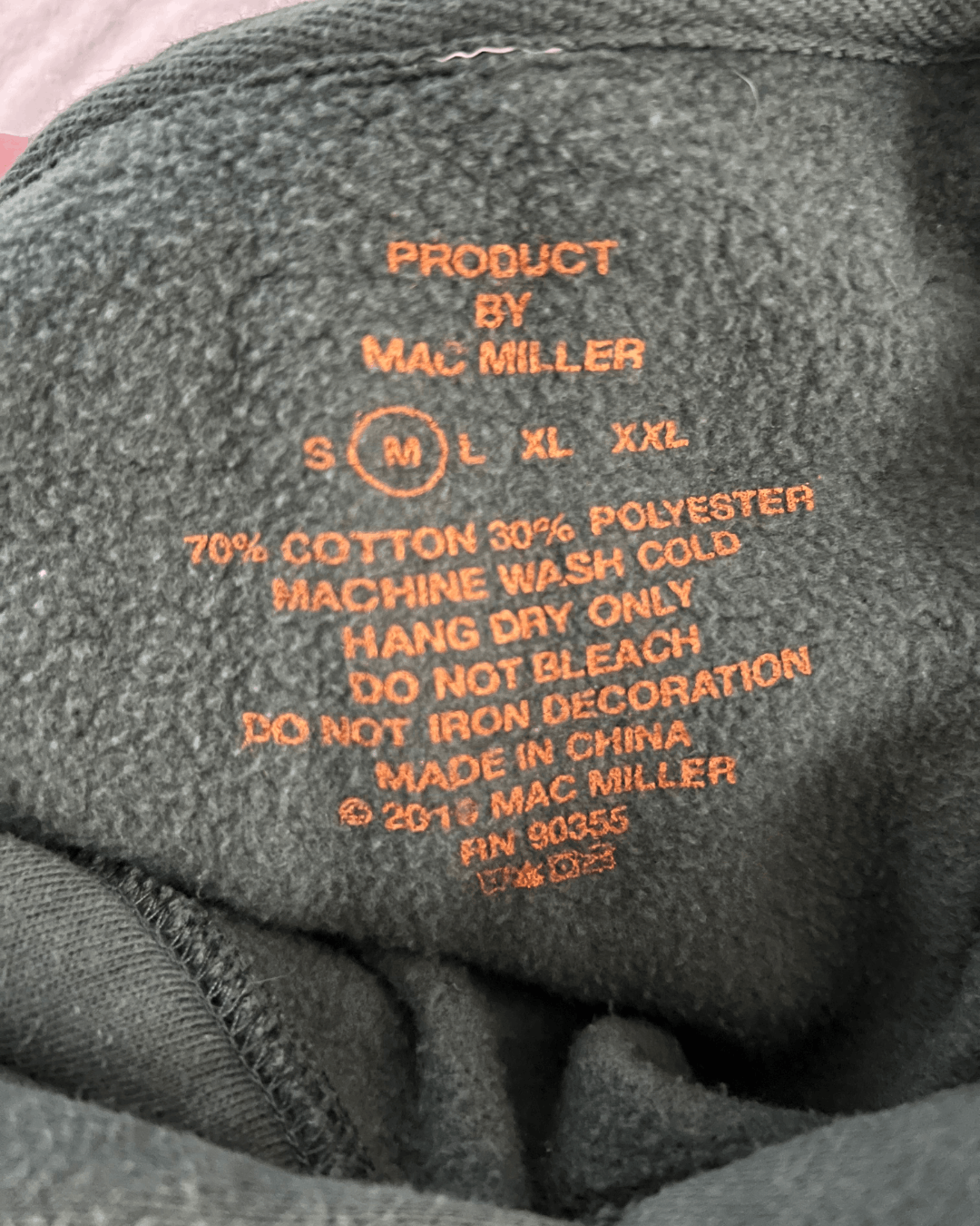 Mac Miller Mac Miller “Take a Little Time” Circles Green Hoodie Size US M / EU 48-50 / 2 - 6 Thumbnail