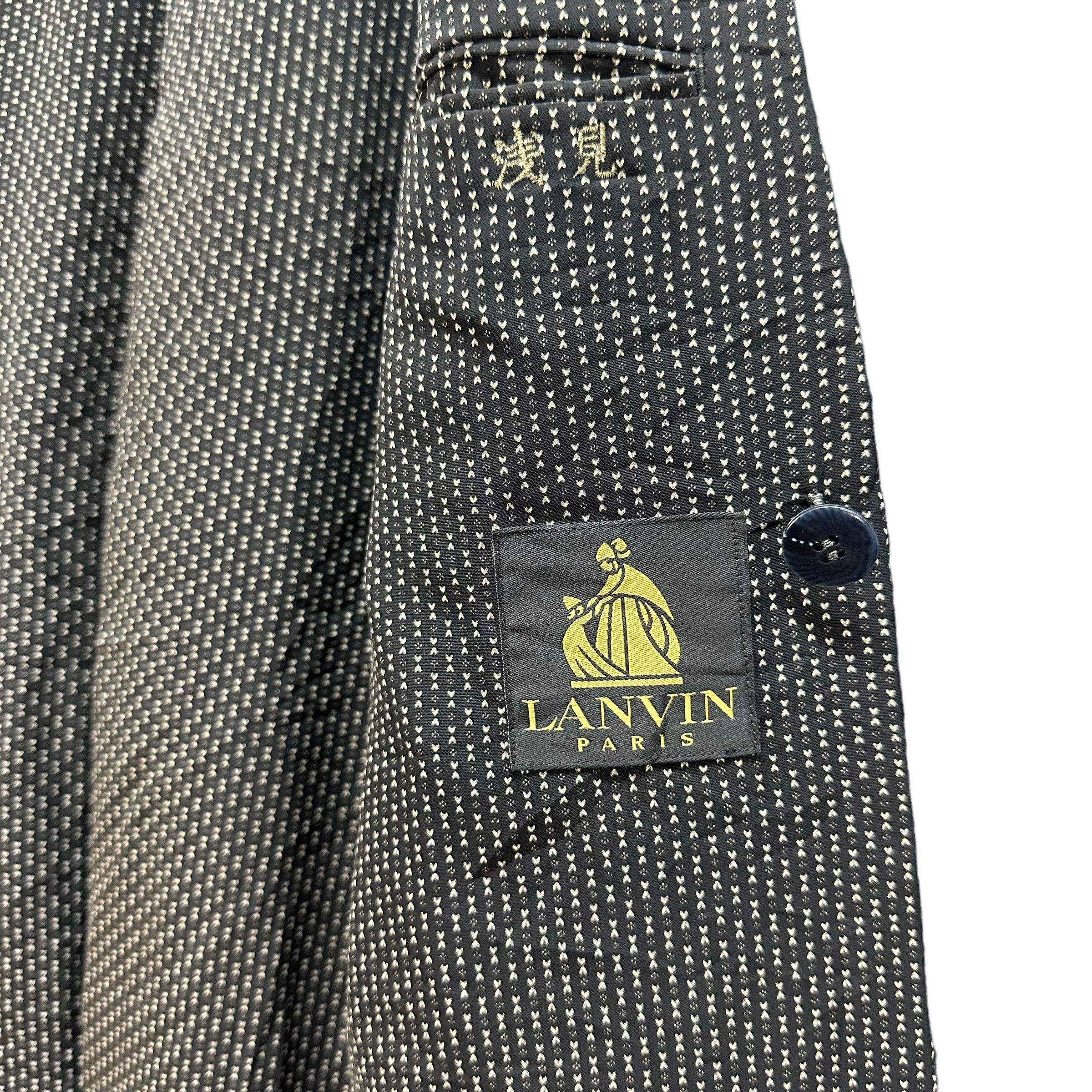 Lanvin LANVIN PARIS WOOL DOUBLE BREASTED LONG COAT #7590-155 Size US L / EU 52-54 / 3 - 7 Thumbnail