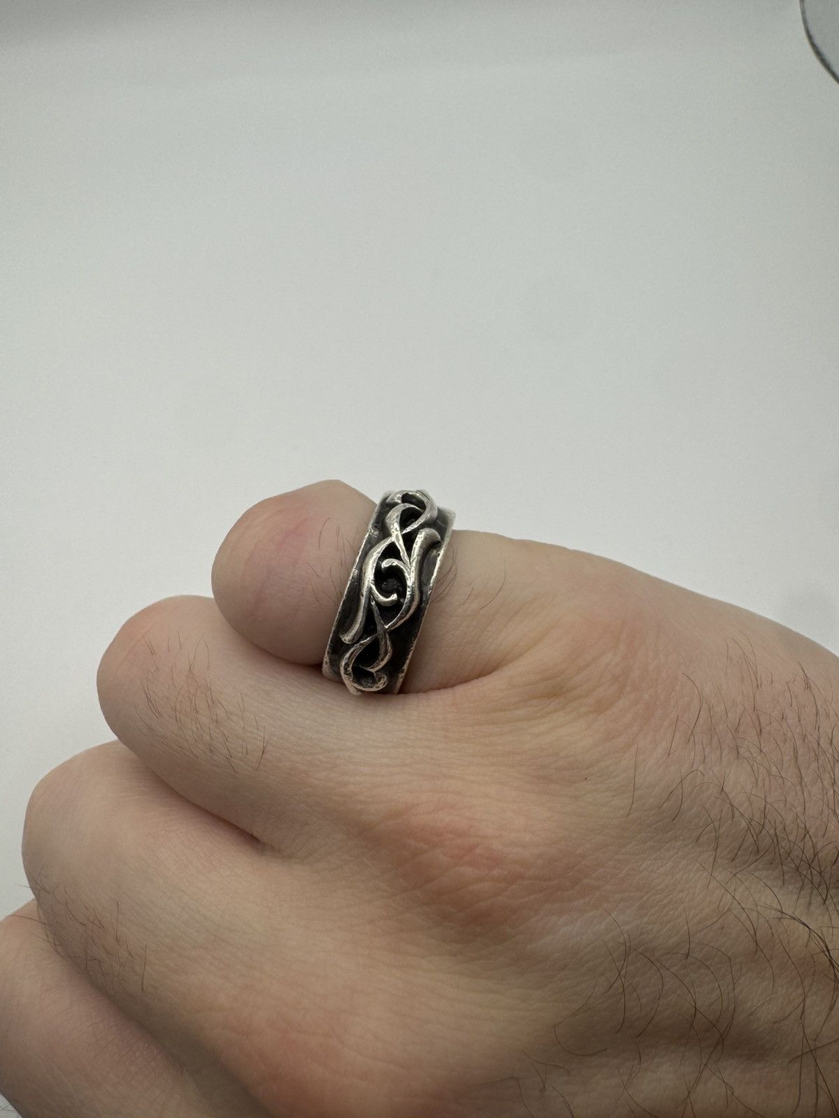 Chrome Hearts Chrome Hearts DBL Narrow Vine Band Size ONE SIZE - 3 Thumbnail