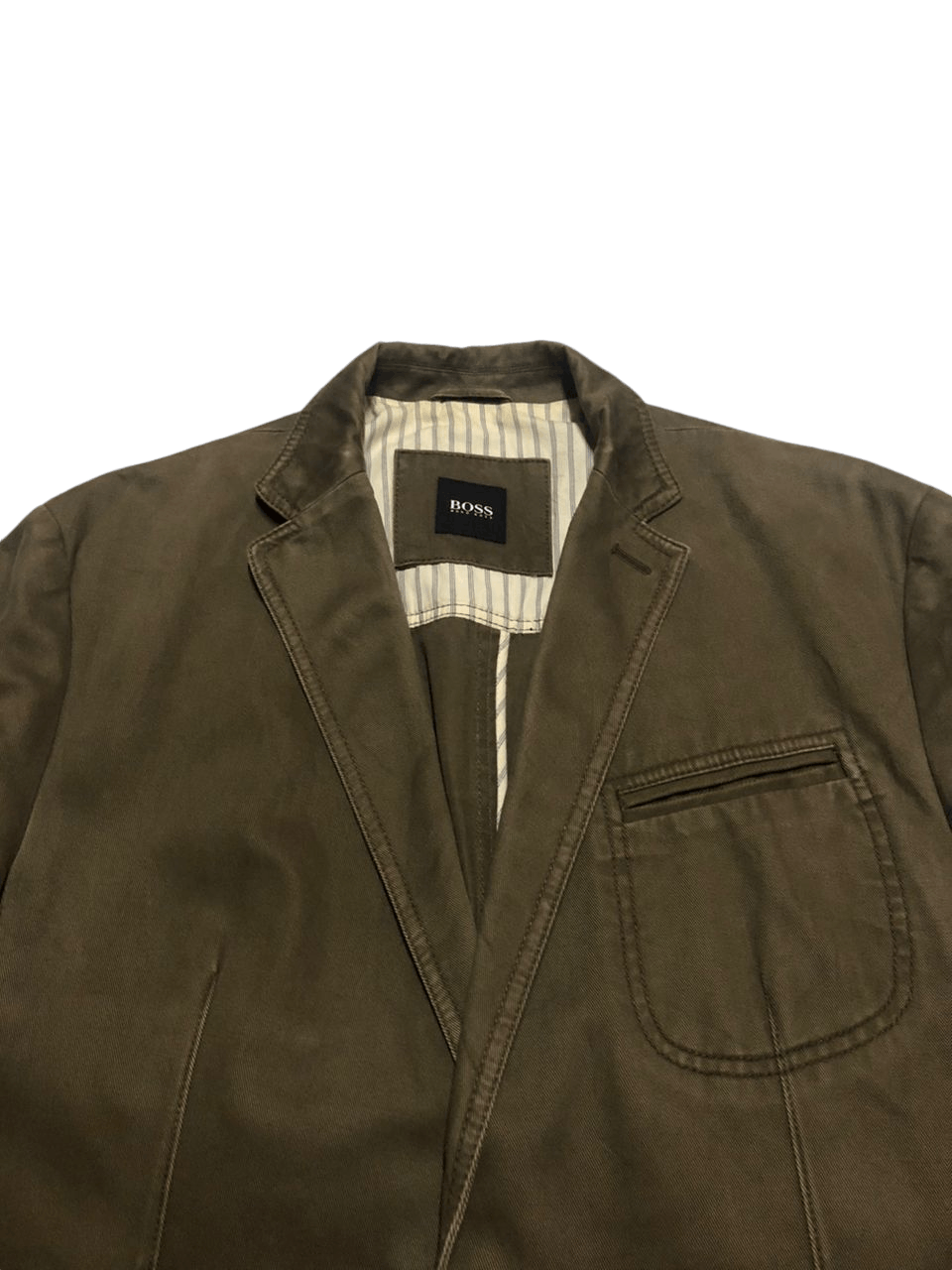 Hugo Boss Vintage Hugo Boss Coat Blazer Jacket Cotton Size US L / EU 52-54 / 3 - 4 Thumbnail