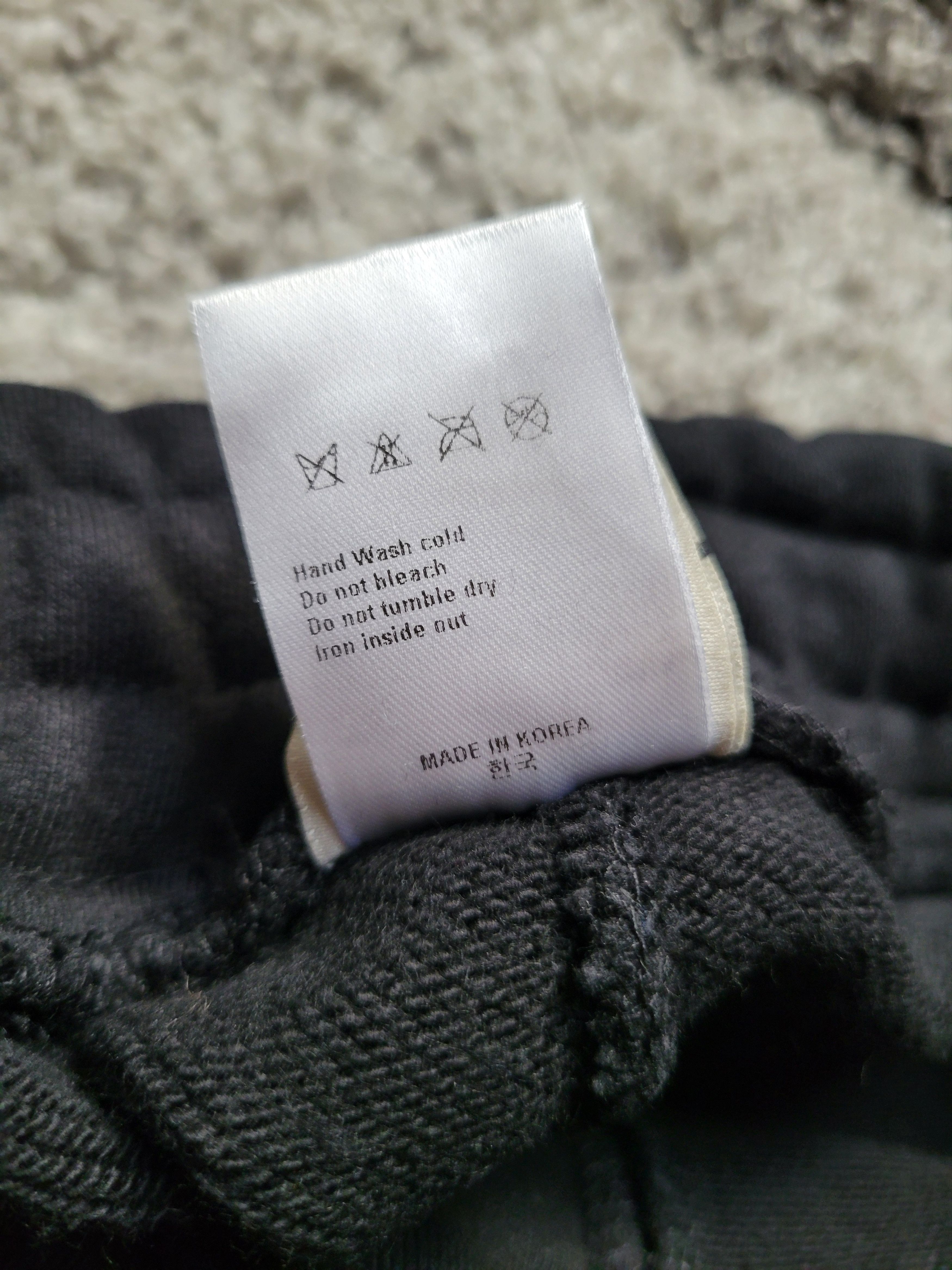 Japanese Brand × Vintage Utility Sweatpants Black Korean Brand GRUNGE NUMBER NINE Size US 30 / EU 46 - 12 Thumbnail