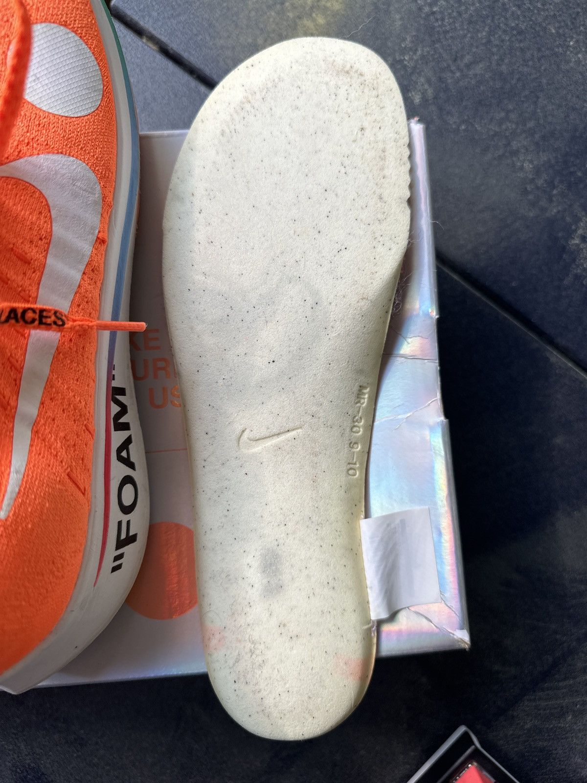Nike × Off-White Off-White Zoom Fly Mercurial Size US 9 / EU 42 - 4 Thumbnail
