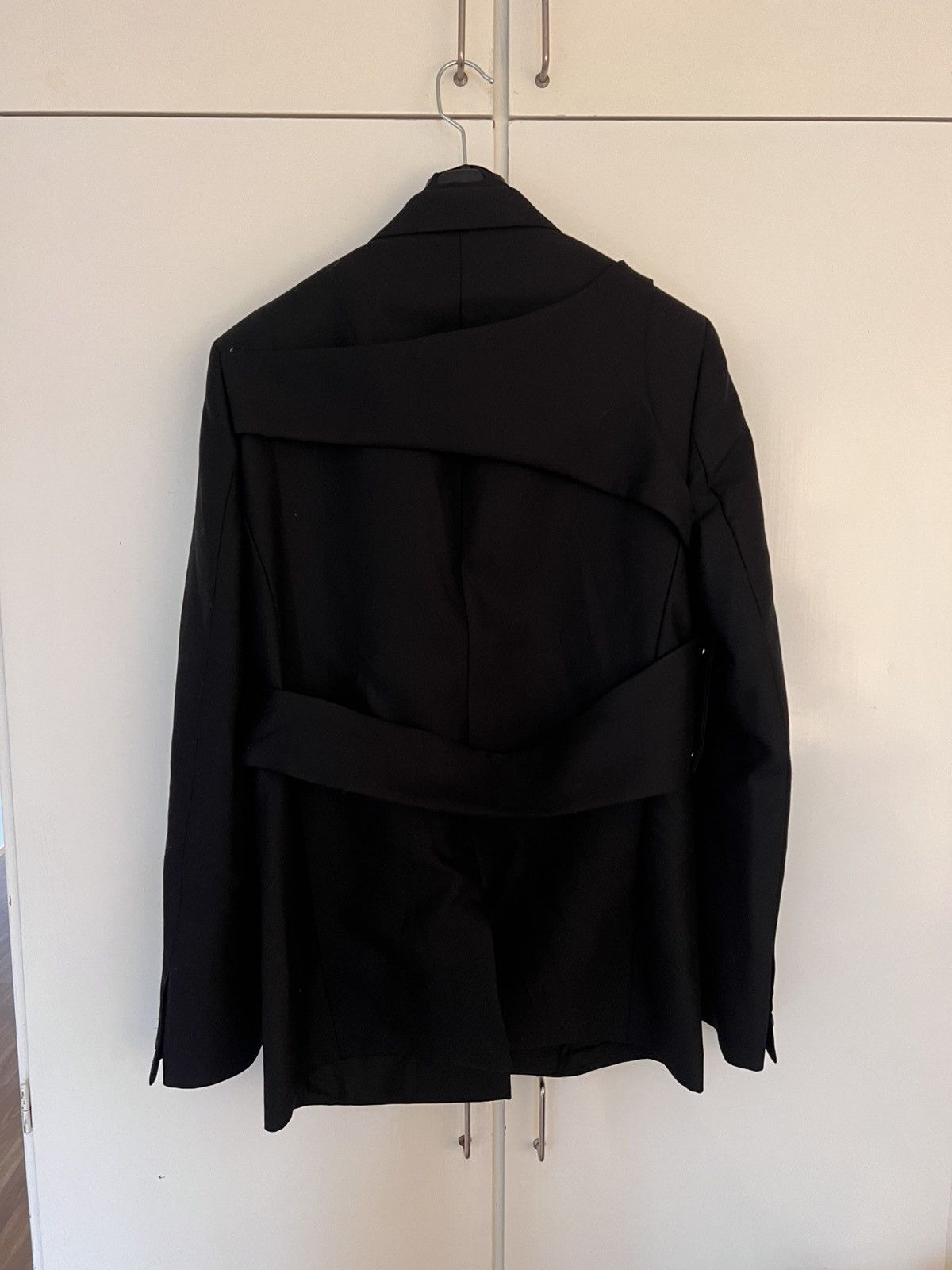 Heliot Emil HELIOT EMIL AW23 ’Connected Forms’ Wool Blazer Size 50R - 3 Thumbnail