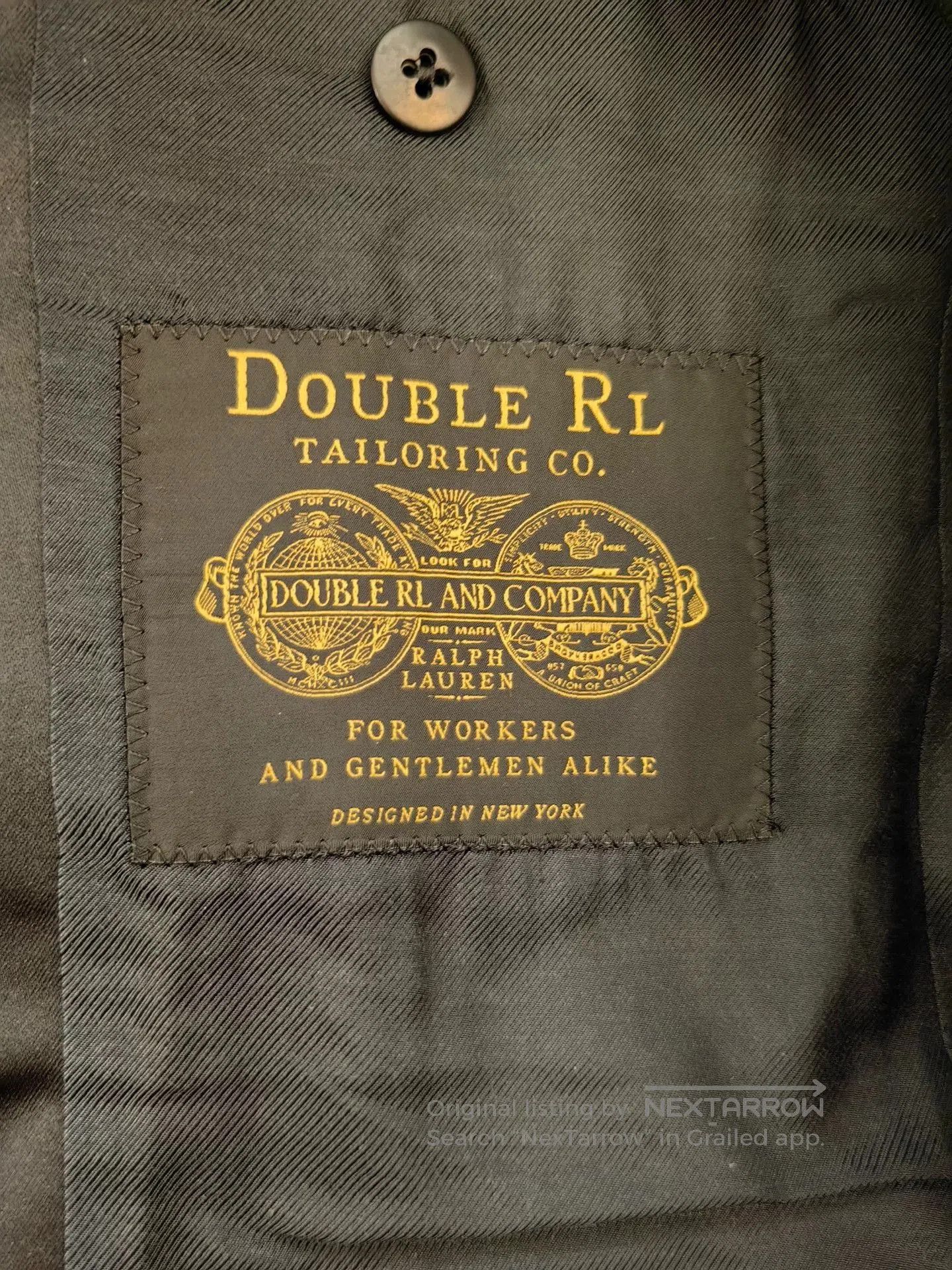 RRL Ralph Lauren RRL Double RL Velvet Tuxedo Jacket. Size US S / EU 44-46 / 1 - 3 Thumbnail