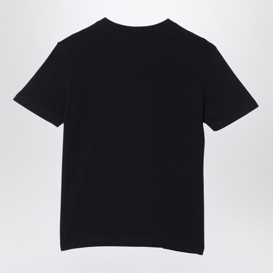 Fendi o1d2blof0824 Cotton T-Shirt With Logo in Black Size M / US 6-8 / IT 42-44 - 2 Thumbnail