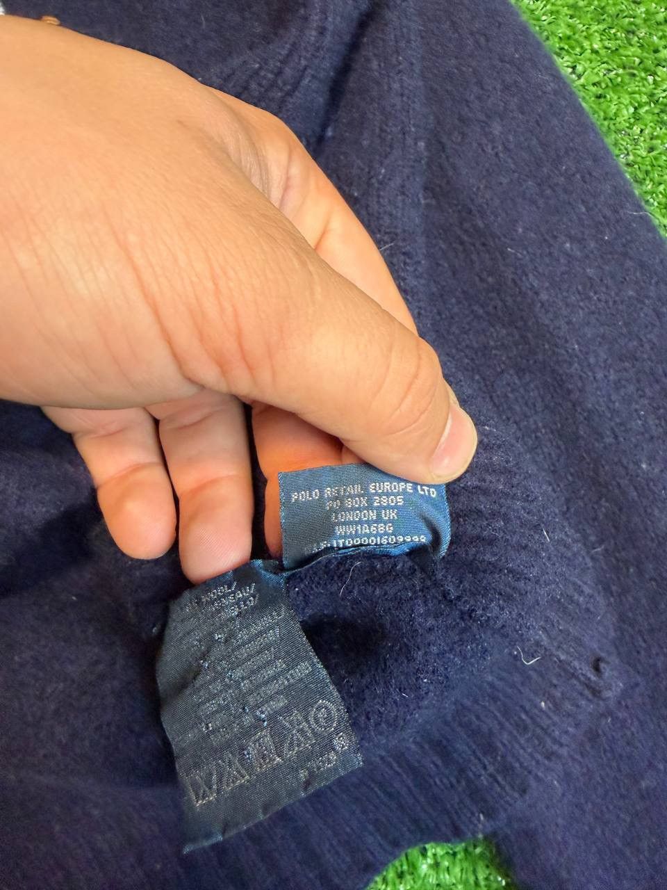 Polo Ralph Lauren Vintage y2k Polo Ralph Lauren Wool Embroidered Logo Zip Size US S / EU 44-46 / 1 - 6 Thumbnail