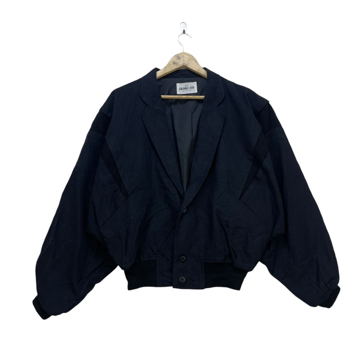 Issey Miyake × Japanese Brand Japanese Brand Cosmic Eye Bomber Jacket Size US M / EU 48-50 / 2 - 2 Thumbnail