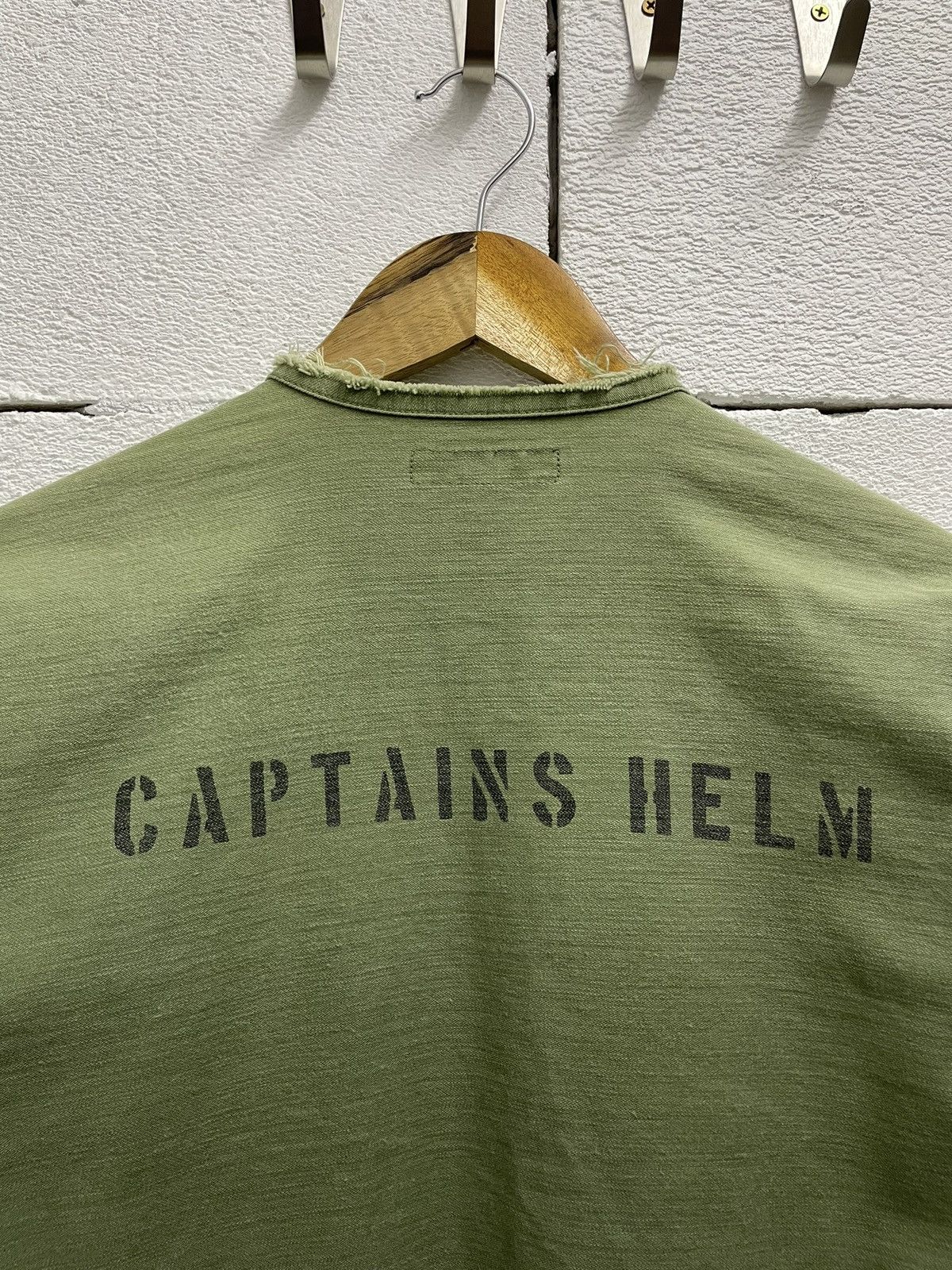 Japanese Brand Captains Helm Cut-Off Fatigue Shirts Size US M / EU 48-50 / 2 - 5 Thumbnail