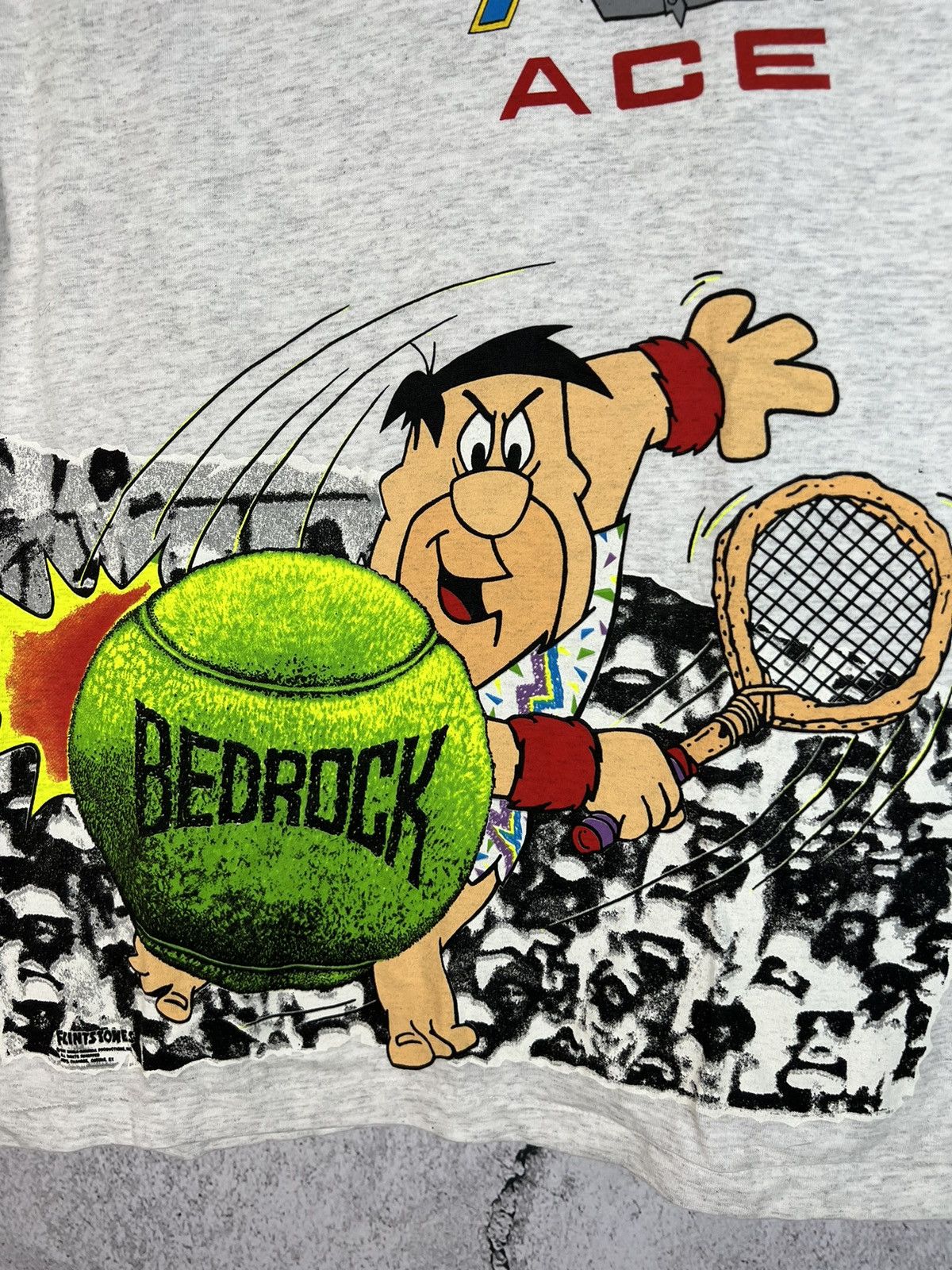 Cartoon Network Vintage 1991 90s Cleveland Browns Rare Flintstones NFL Tee Size US L / EU 52-54 / 3 - 4 Thumbnail