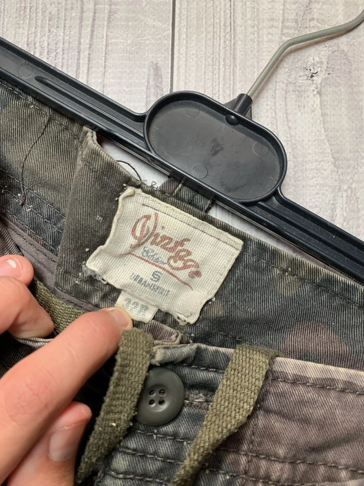 Designer × Vintage Vintage camo cargo pants distressed Y2K size 32 Size US 32 / EU 48 - 5 Thumbnail
