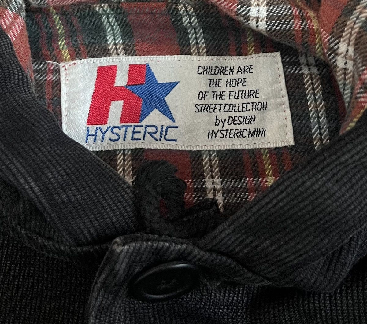 Hysteric Glamour TAX FREE 🇺🇸 hysteric mini patched faded dimple hooded jacket Size US S / EU 44-46 / 1 - 3 Thumbnail
