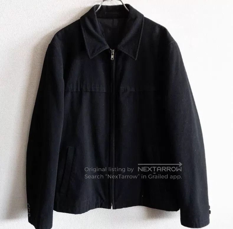 Comme des Garcons Comme Des Garcons Zippered wool jacket, black cropped oute Size US M / EU 48-50 / 2 - 1 Thumbnail