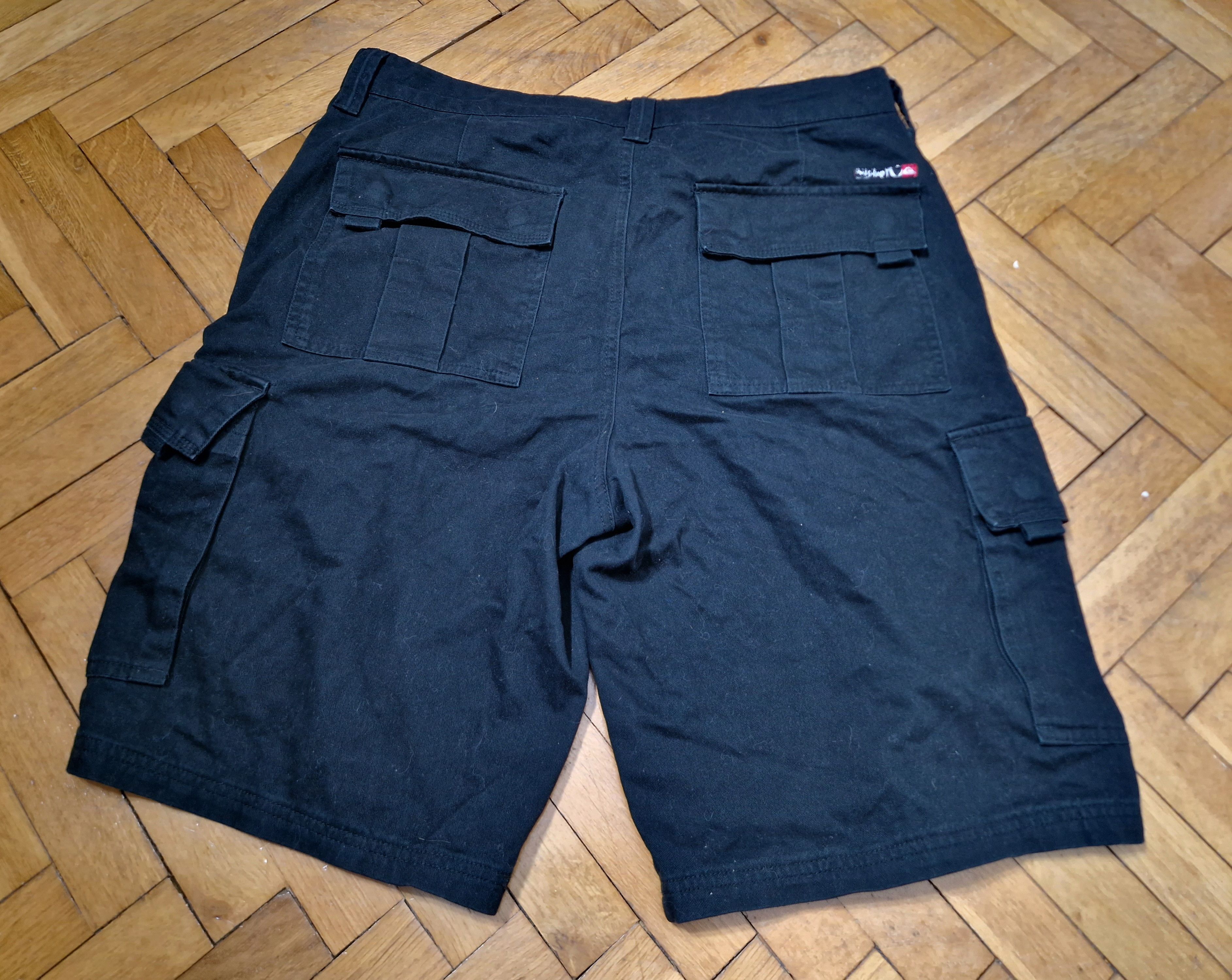 Quiksilver × Vintage Quiksilver vintage black cargo pants y2k Size US 34 / EU 50 - 3 Thumbnail
