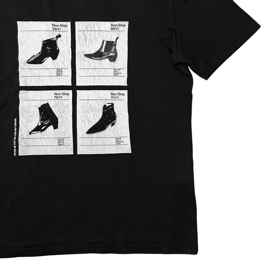 Raf Simons Raf Simons Peter De Potter Boot Print T-Shirt - AW09 Size US M / EU 48-50 / 2 - 5 Thumbnail