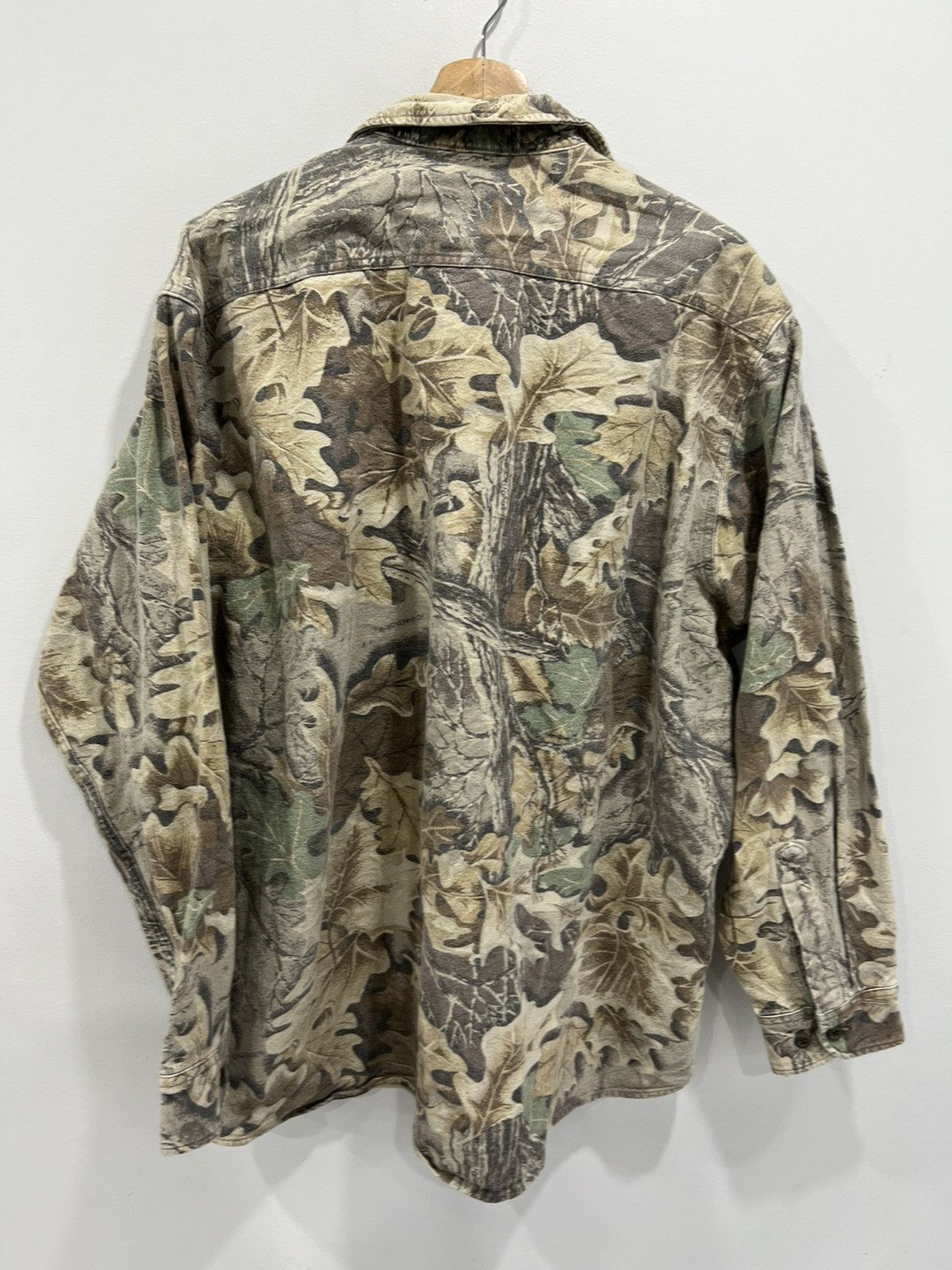 Vintage Vtg Cabelas Camo Real Tree Mossy Oaks Button Up Shirt xxl Size US XXL / EU 58 / 5 - 2 Thumbnail