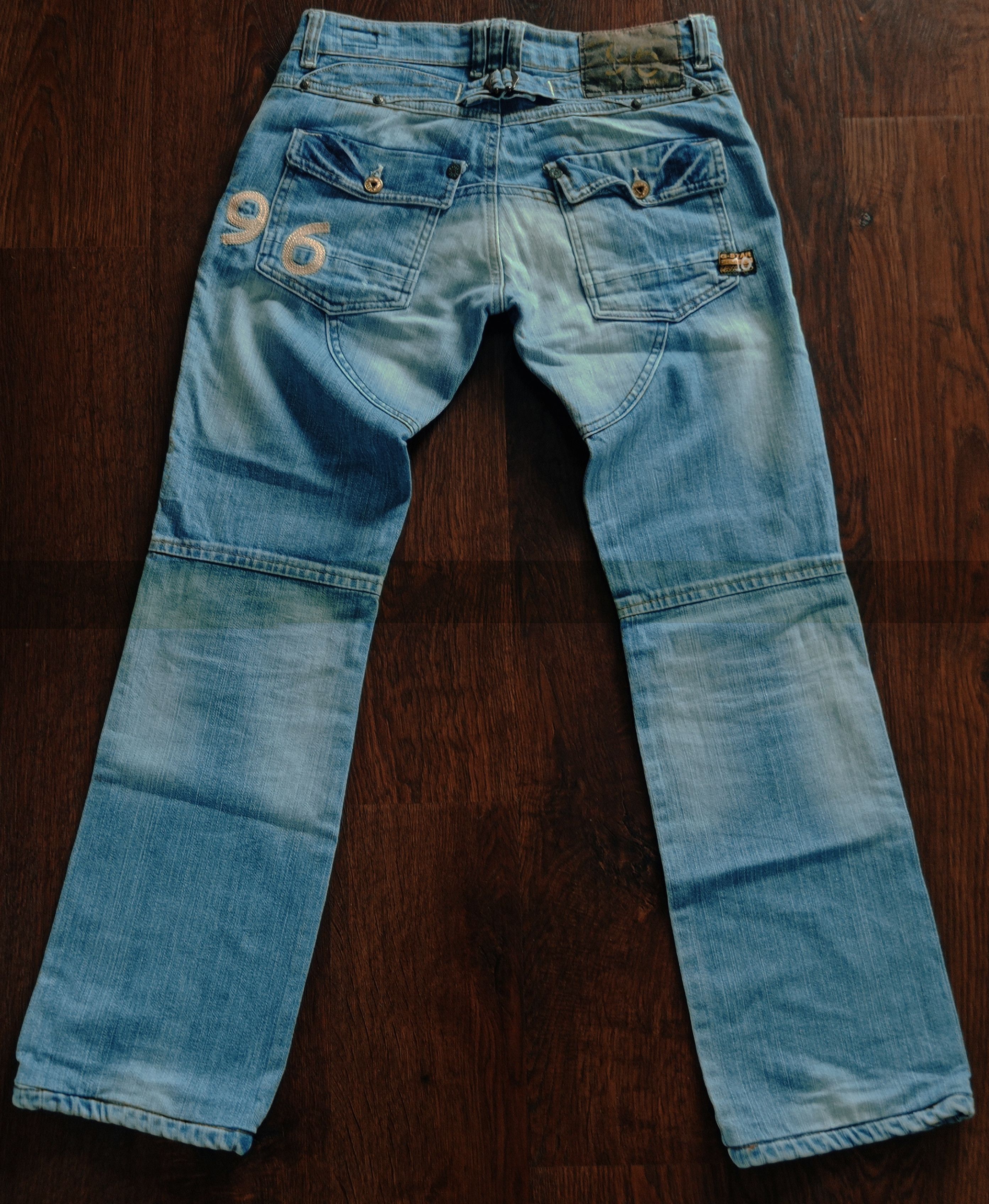 G-Star 🔥G STAR RAW 96 BAGGY LIGHT BLUE FADED🔥 Size US 31 - 1 Thumbnail
