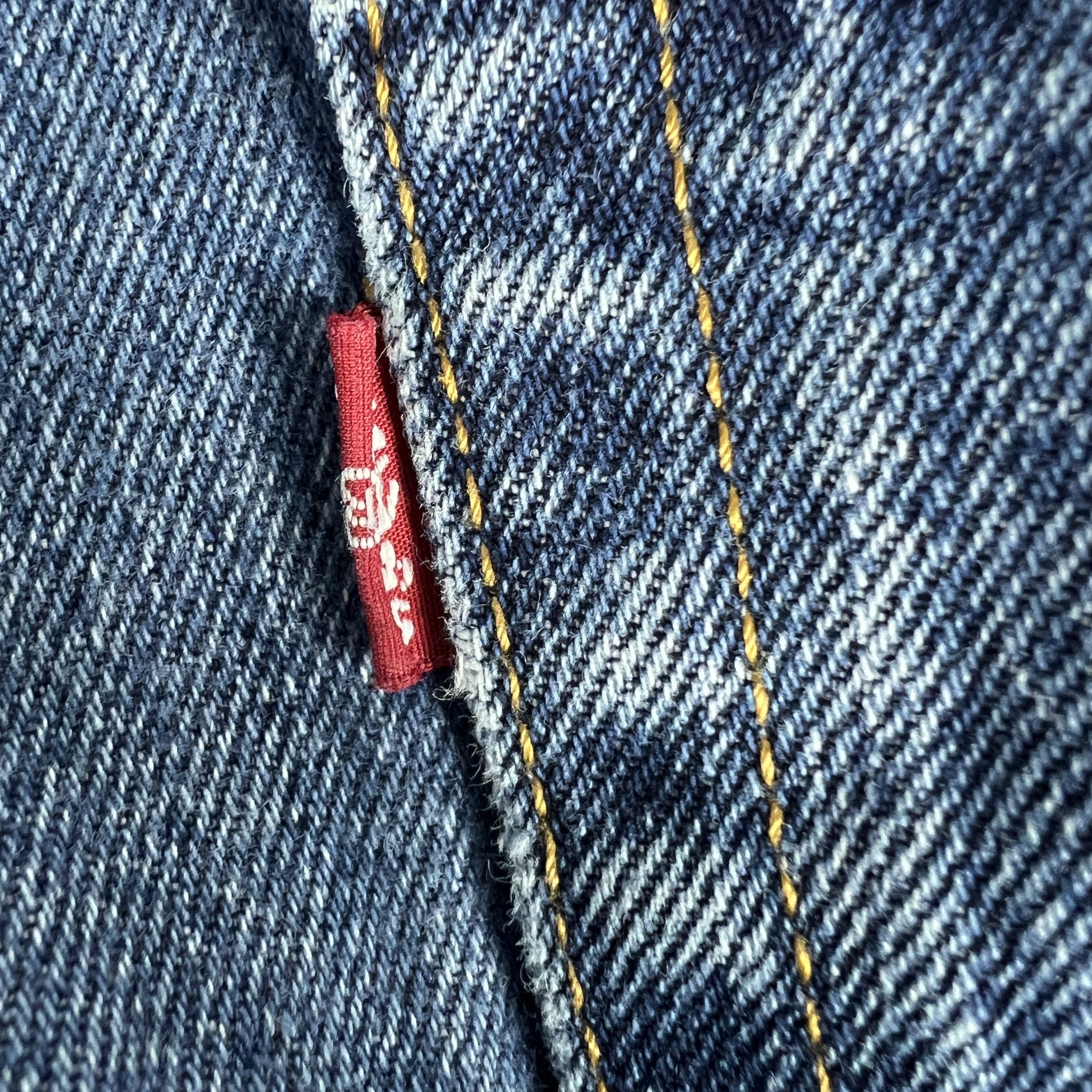 Levi's Levi's Jeans 505 Regular Straight Blue Faded Cotton Denim Size US 36 / EU 52 - 13 Thumbnail