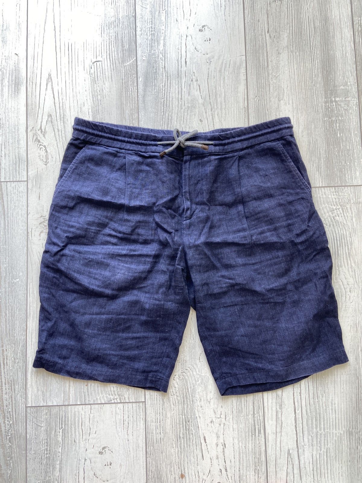 Brunello Cucinelli Brunello Cucinelli Linen Short Size US 38 / EU 54 - 1 Thumbnail