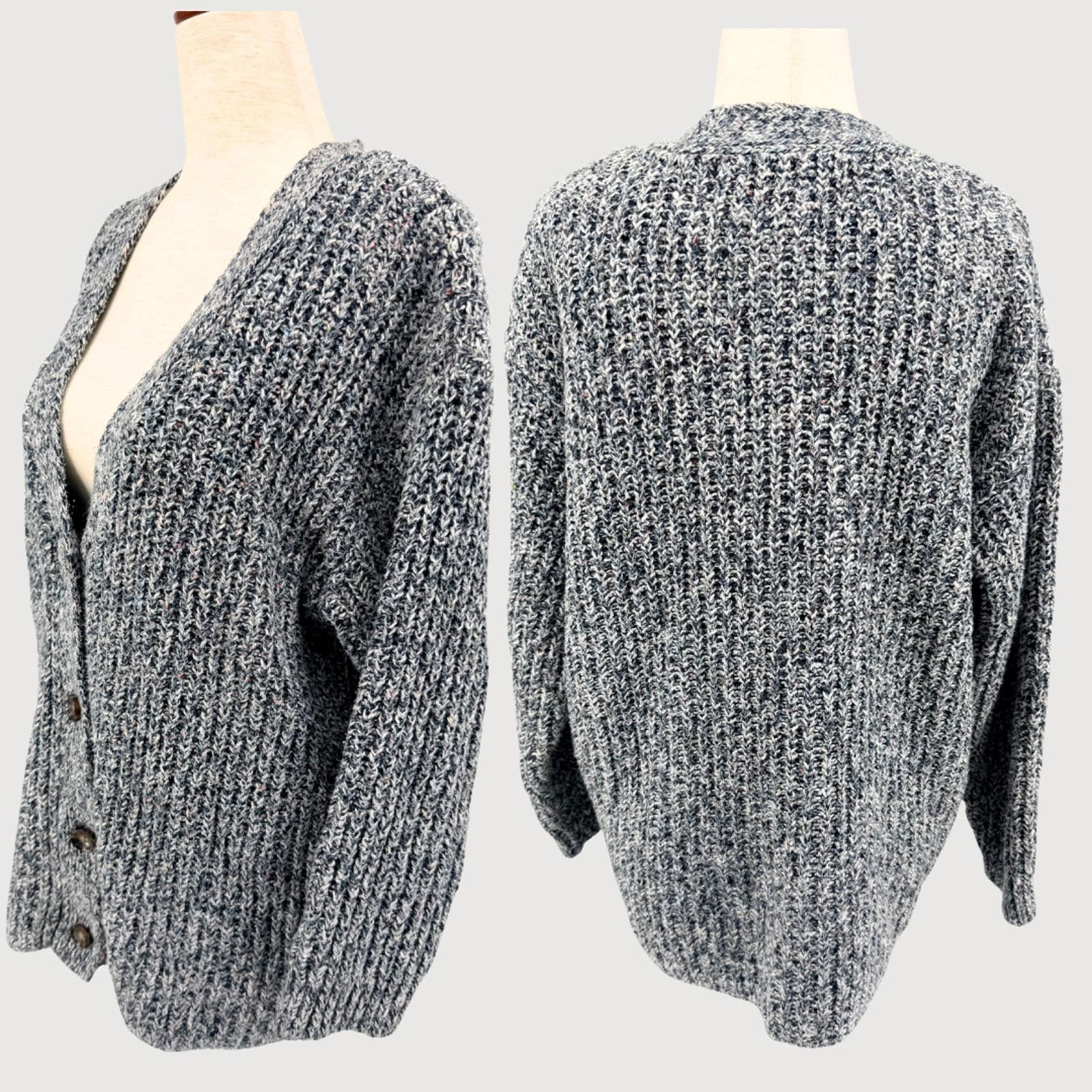 Marine Layer Marine Layer Quinn Chunky Cardigan Grey Marl S Size S / US 4 / IT 40 - 3 Thumbnail