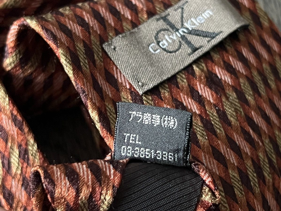 Calvin Klein × Designer Ck Calvin Klein Neck Tie Size ONE SIZE - 8 Thumbnail