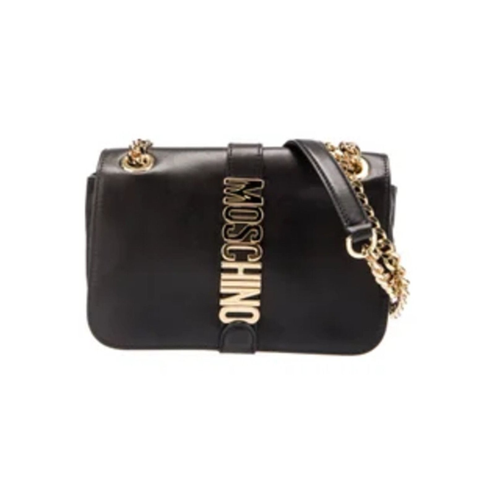 Moschino AW22 MOSCHINO Couture Jeremy Scott Logo Leather Shoulder Bag Size ONE SIZE - 2 Thumbnail