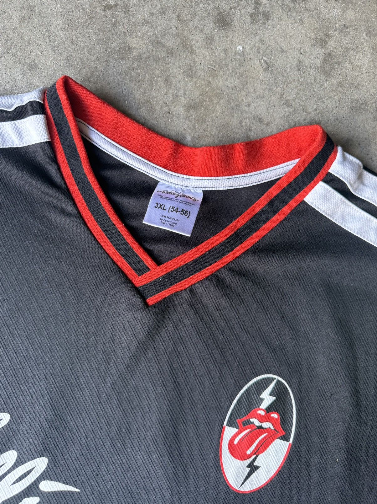 The Rolling Stones The Rolling Stones Soccer Jersey Size XXX - Large Size US XXL / EU 58 / 5 - 2 Thumbnail