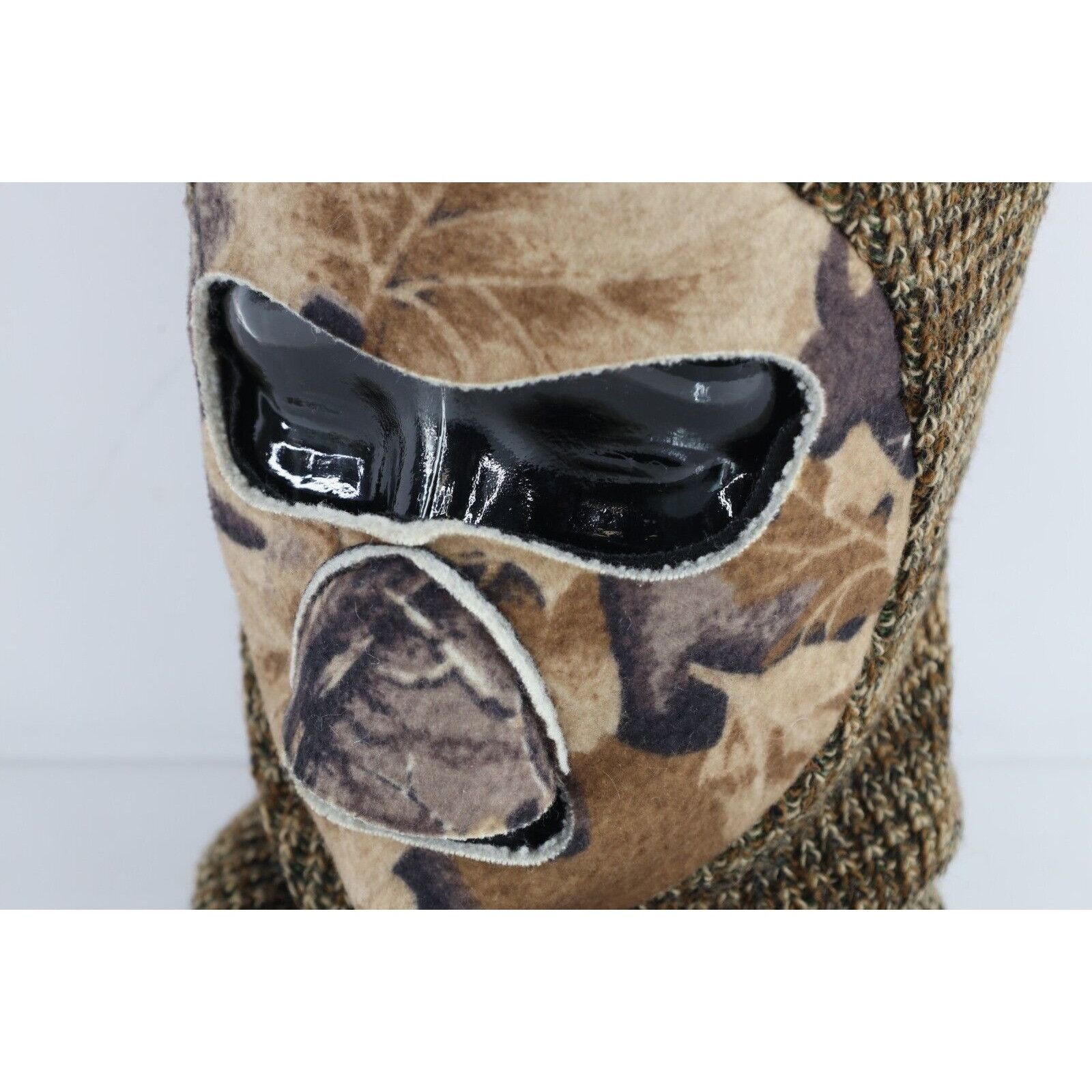 Vintage Vintage 90s Streetwear Camouflage Full Face Winter Beanie Size ONE SIZE - 2 Thumbnail