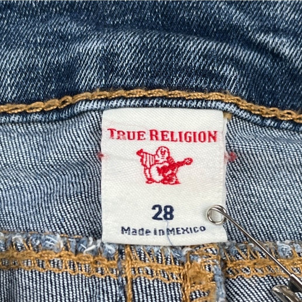 True Religion True Religion Women's Blue Jeans/Mid Rise/Skinny Sz 28 SKU 4 Size 28" / US 6 / IT 42 - 6 Thumbnail