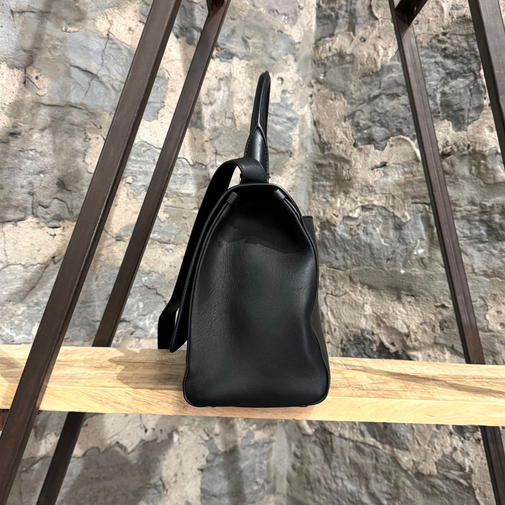 Max Mara Max Mara Black Leather Ottelia J Bag Size ONE SIZE - 2 Thumbnail