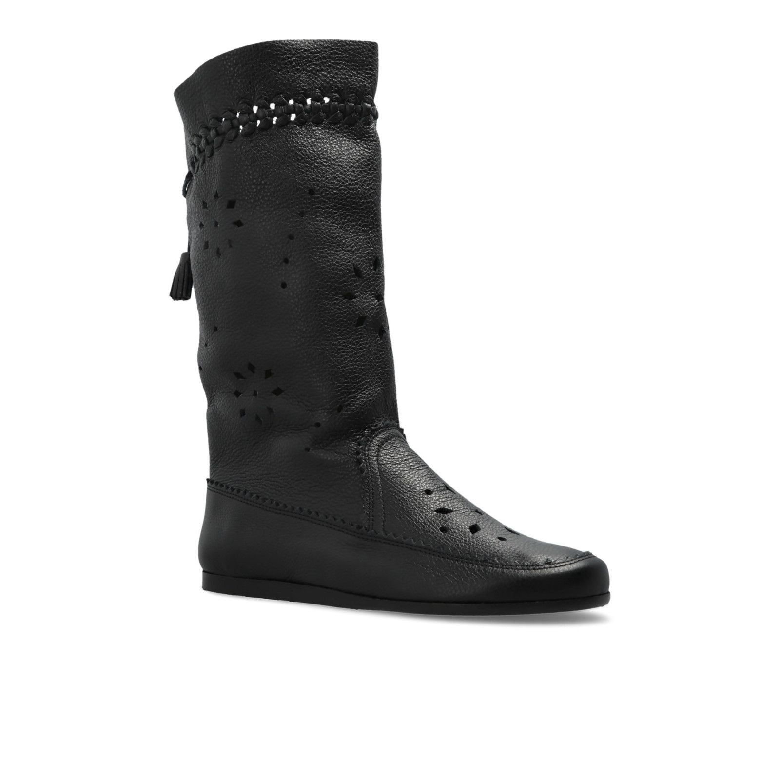 Isabel Marant ISABEL MARANT Welky Black Leather Boots New & Authentic (Wom Size US 9 / IT 39 - 2 Thumbnail
