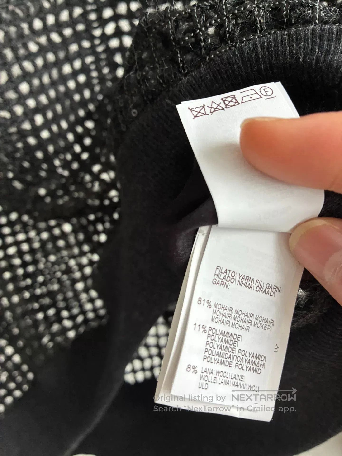 Brunello Cucinelli Brunello Cucinelli Black Hollow Knit Vest. Size S / US 4 / IT 40 - 8 Thumbnail