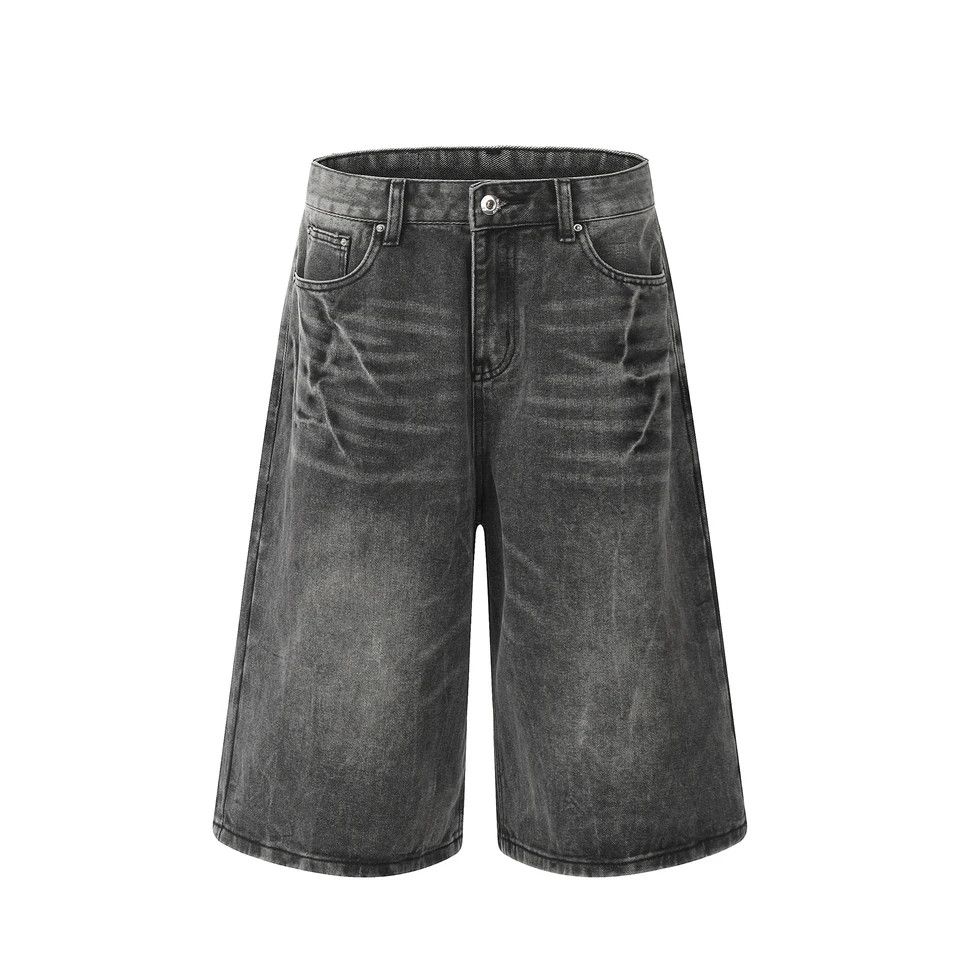 Vintage Black Thunder Fade Jorts Shorts Denim Jeans Size US 33 - 3 Thumbnail