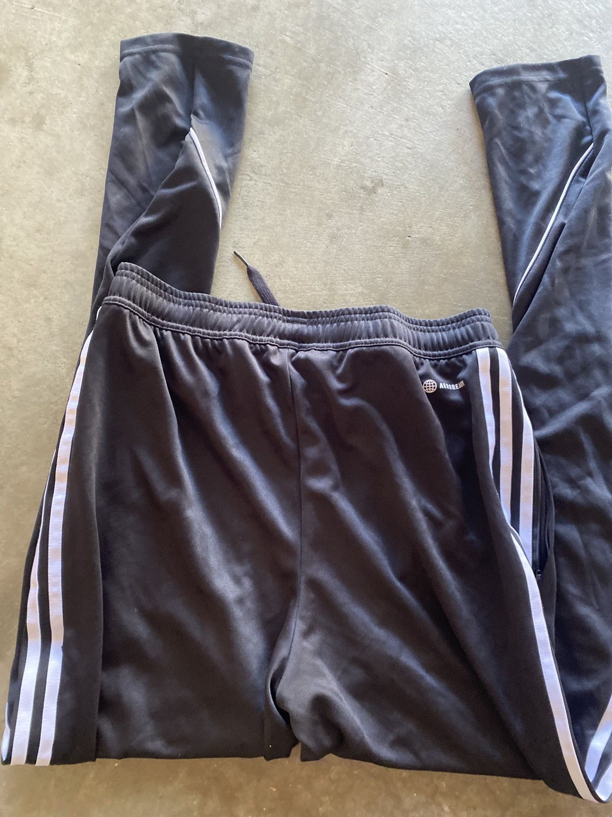 Adidas Adidas Aeroready Black Jogger Sweats L/XL Size US 33 - 6 Thumbnail