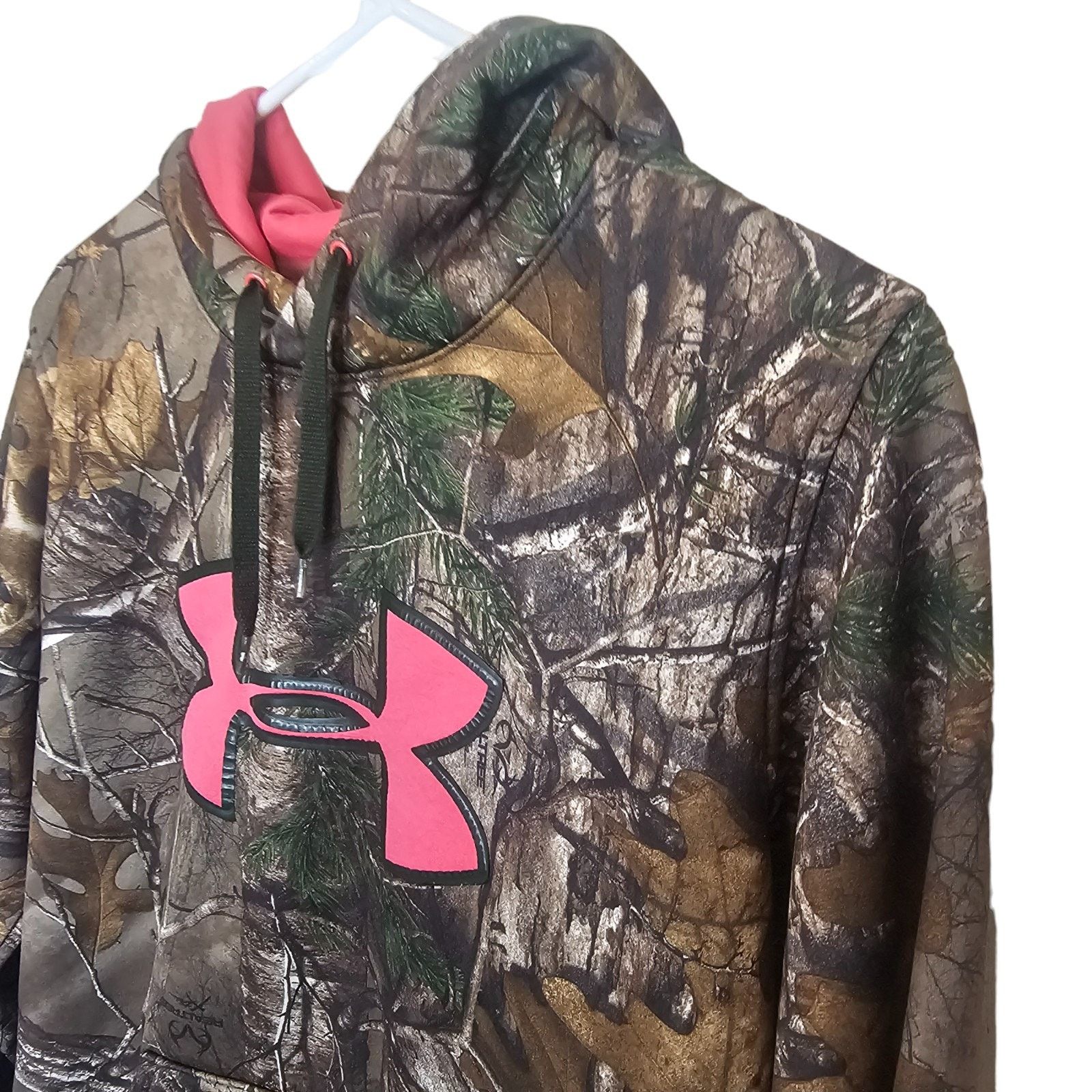 Under Armour Under Armour Womens Realtree Camo Hoodie Sweatshirt M Hunt Size M / US 6-8 / IT 42-44 - 6 Thumbnail