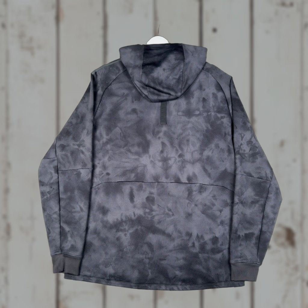 LULULEMON Textured Tech Hoodie Diamond Dye Black - Men's XL Hoodie Mens XL Black Diamond Dye Textured Tech Hoodie LULULEMON
