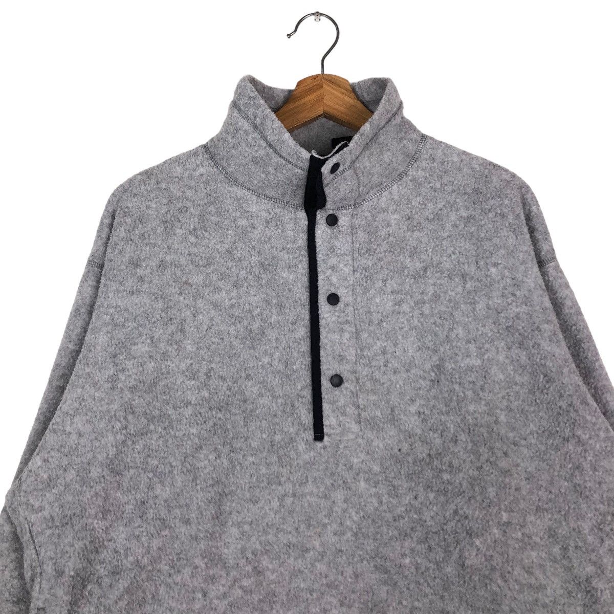 The North Face 🔥Vtg Fleece Jacket Anorak Pull Over The North Face Size US L / EU 52-54 / 3 - 3 Thumbnail
