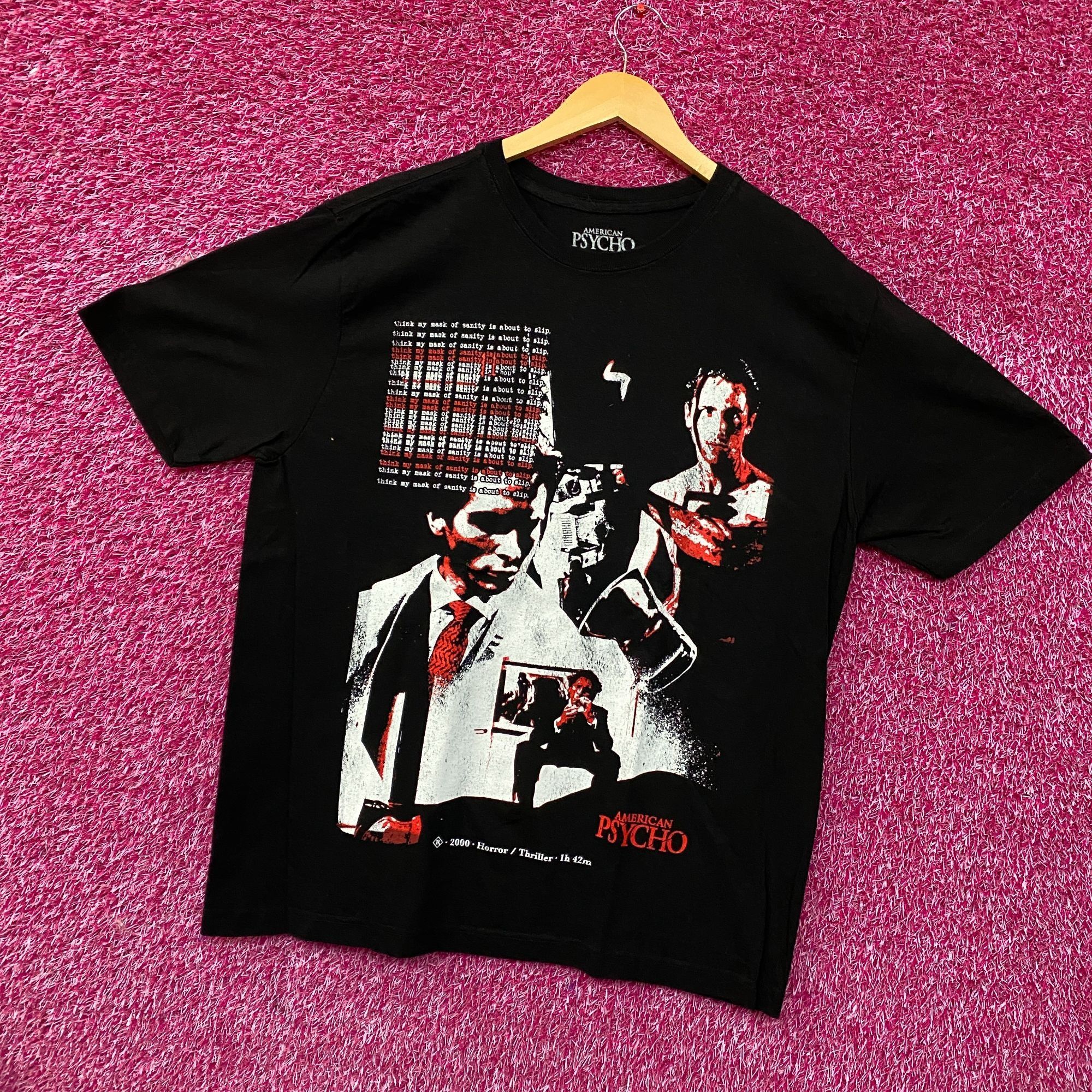 Other American Psycho Patrick Bateman Movie Graphic T-Shirt Large Size US L / EU 52-54 / 3 - 3 Thumbnail