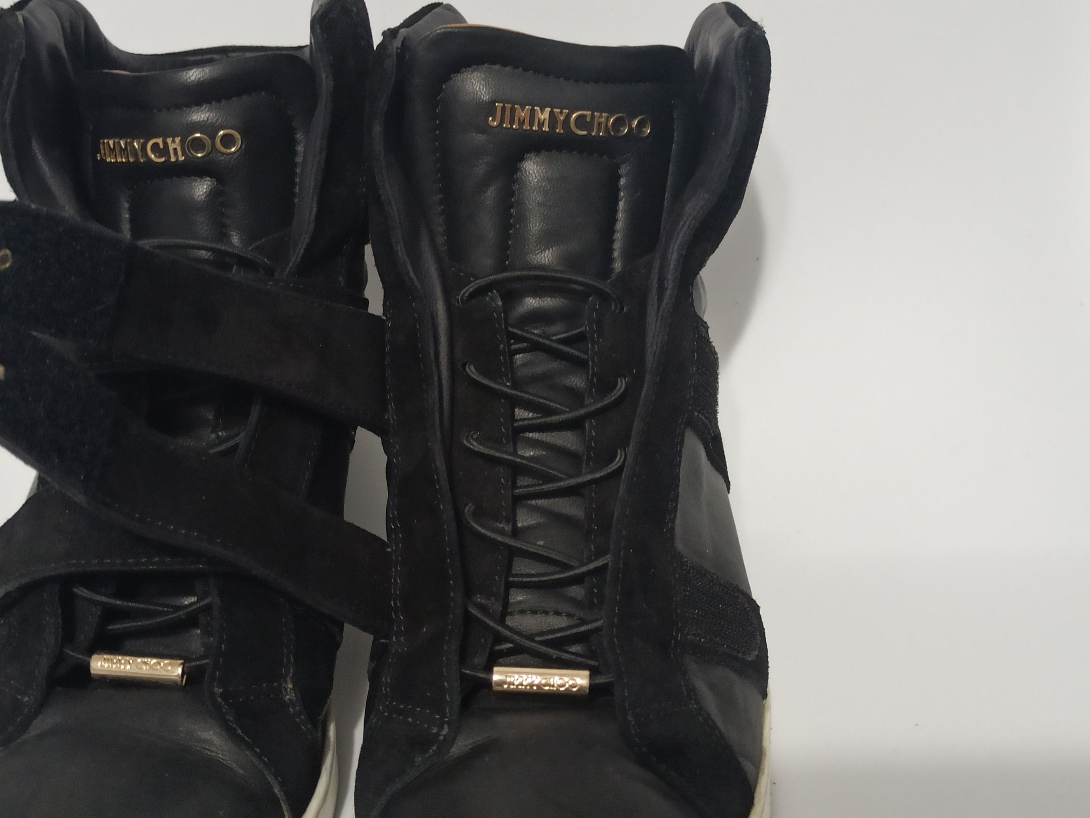 Jimmy Choo Jimmy Choo High Top Sneakers Size US 9 / IT 39 - 4 Thumbnail