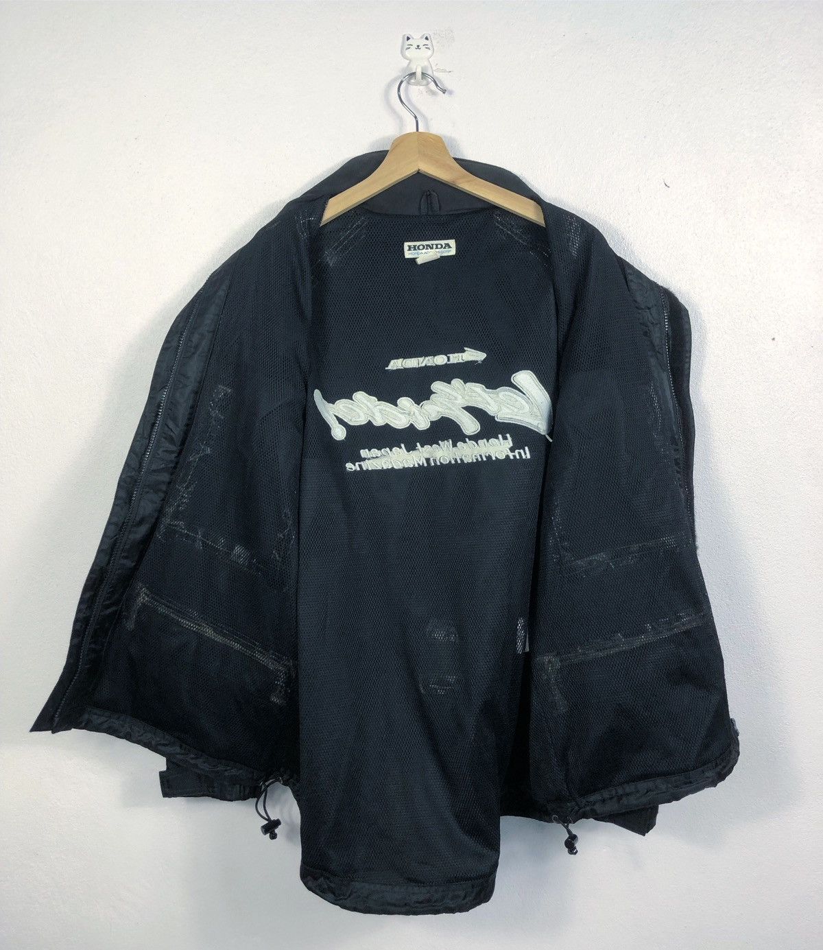Honda Rare Vintage Honda Japan Racing Motorcycle Jacket Size US XL / EU 56 / 4 - 9 Thumbnail